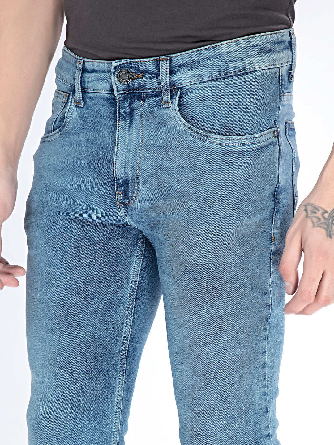 Blue Oasis: Sculpted Slim Jeans