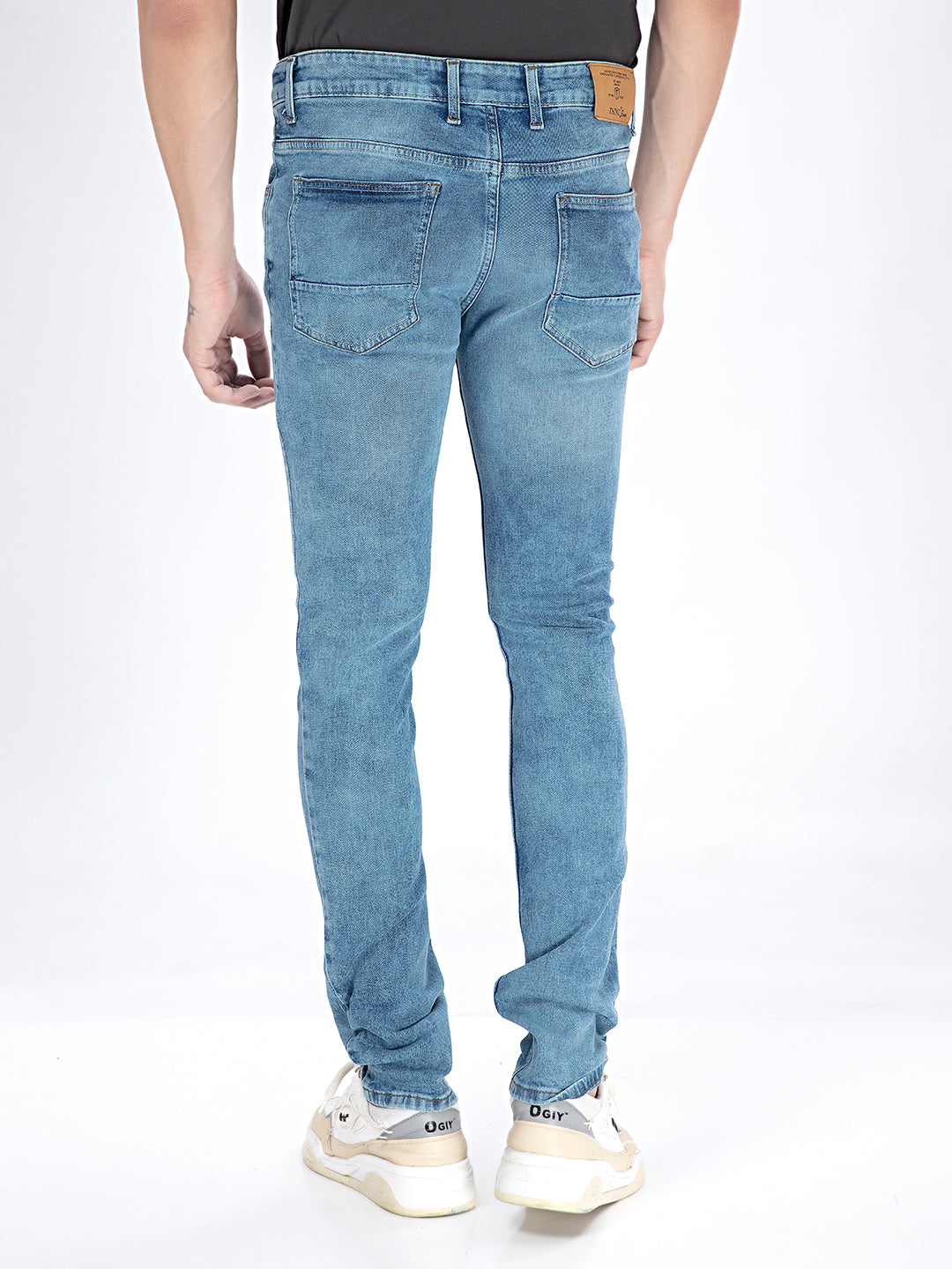 Blue Oasis: Sculpted Slim Jeans