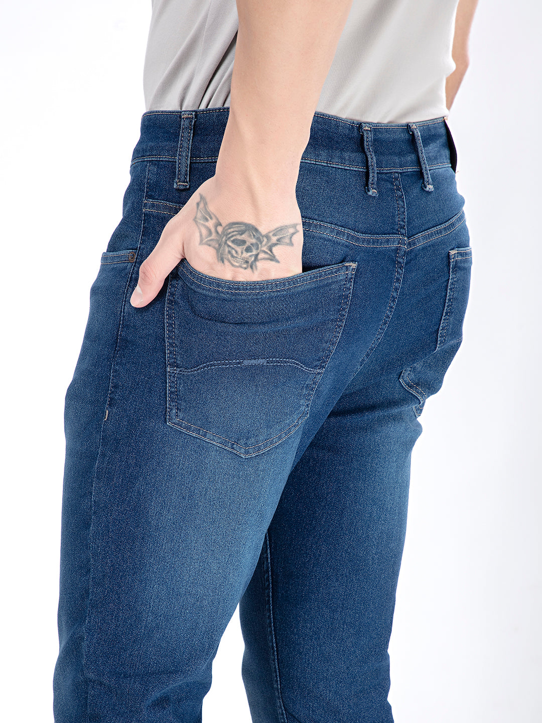 Blue Immaculate: Perfected Relaxed-Fit Jeans