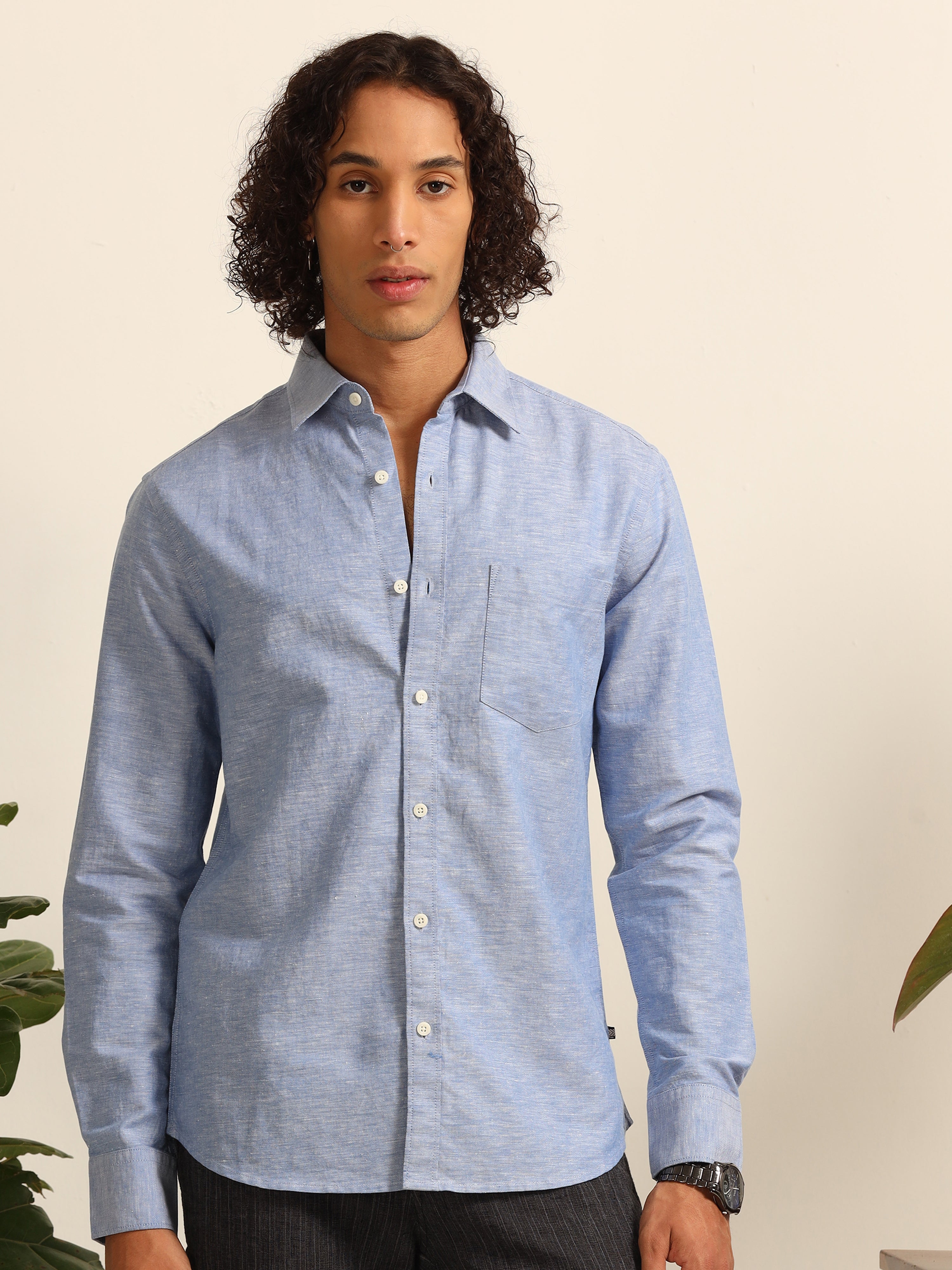 Ocean Breeze100% linen shirt