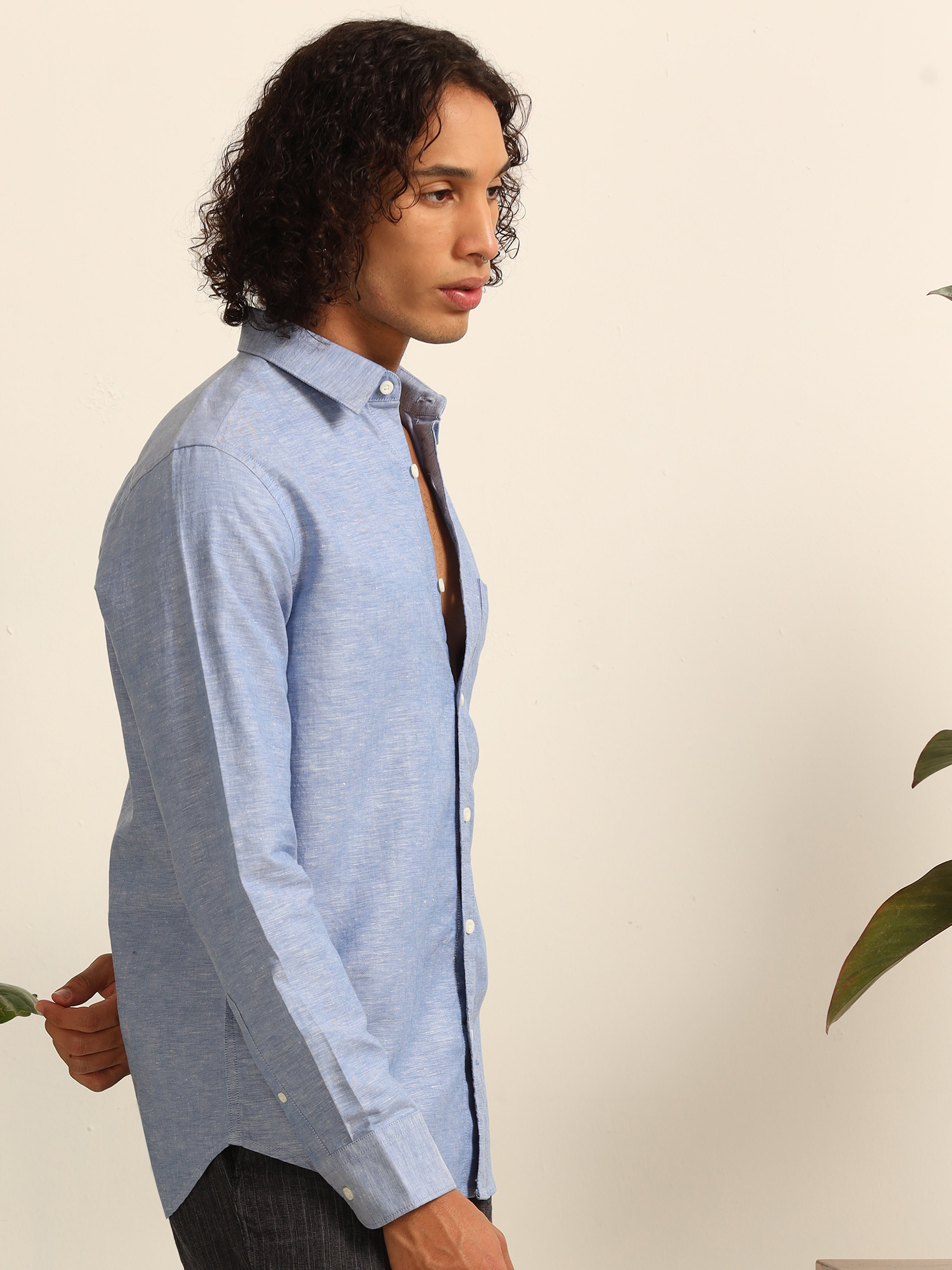 Ocean Breeze100% linen shirt