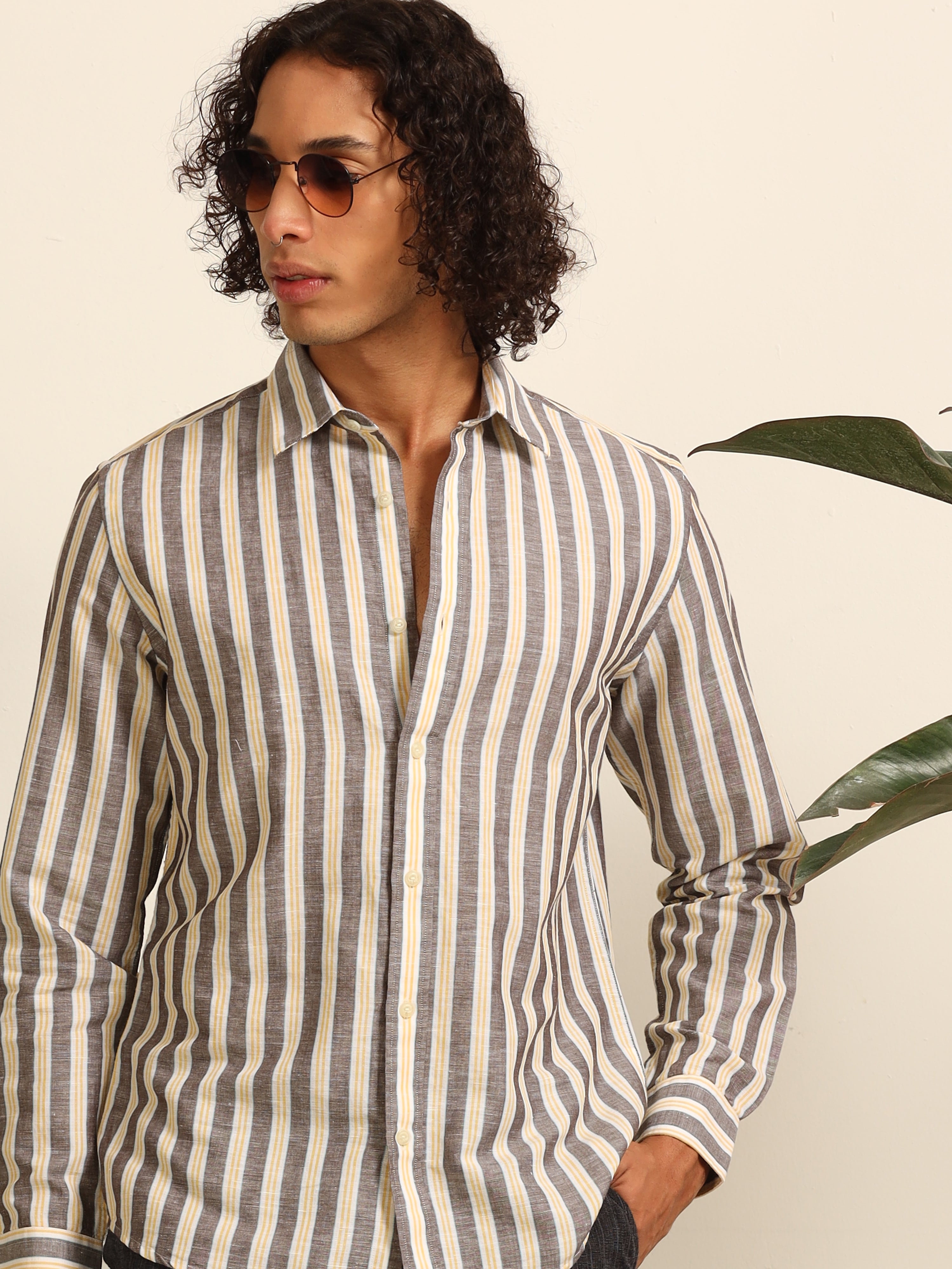 Classic Timeless 55% linen shirt