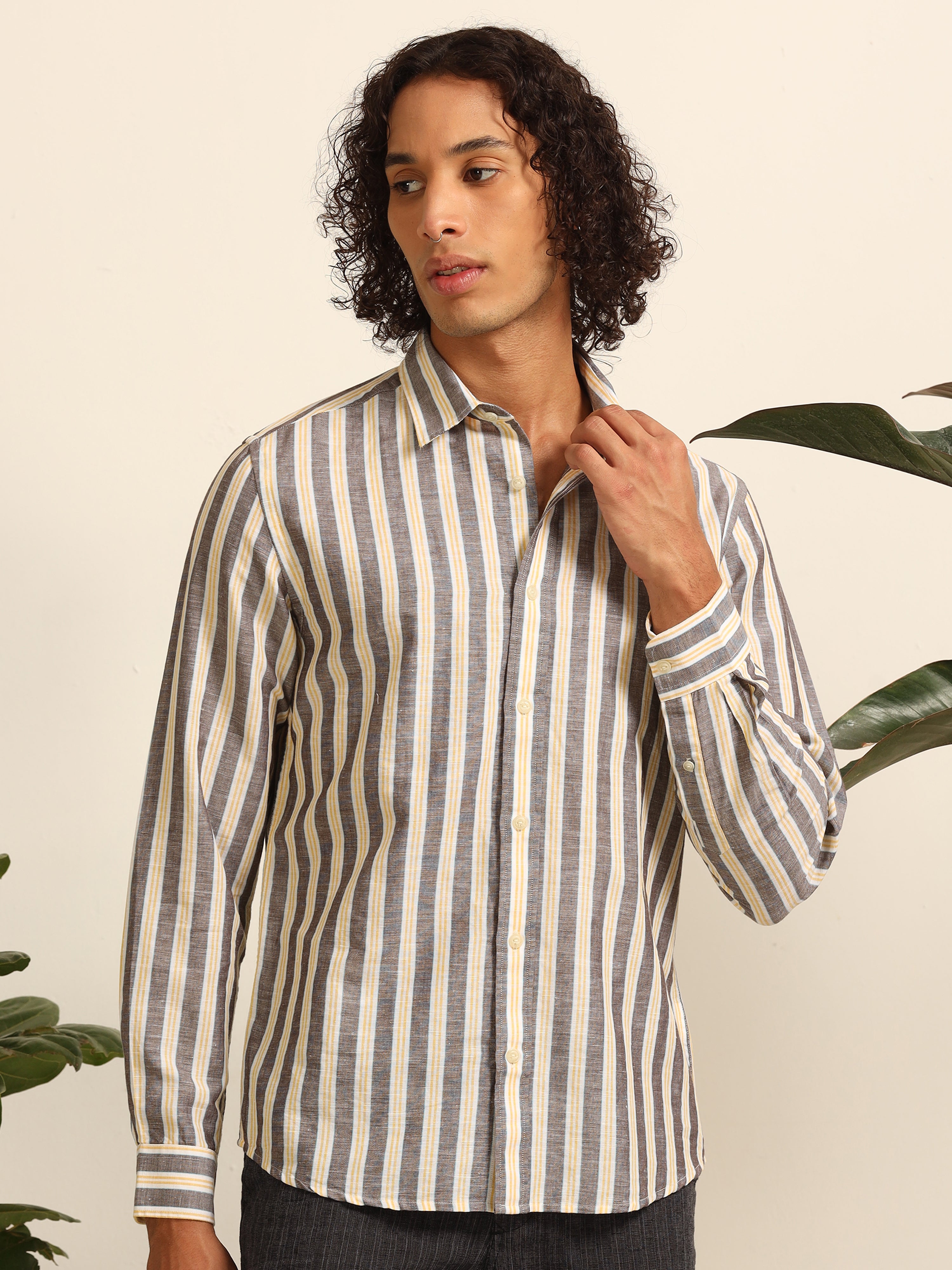 Classic Timeless 55% linen shirt