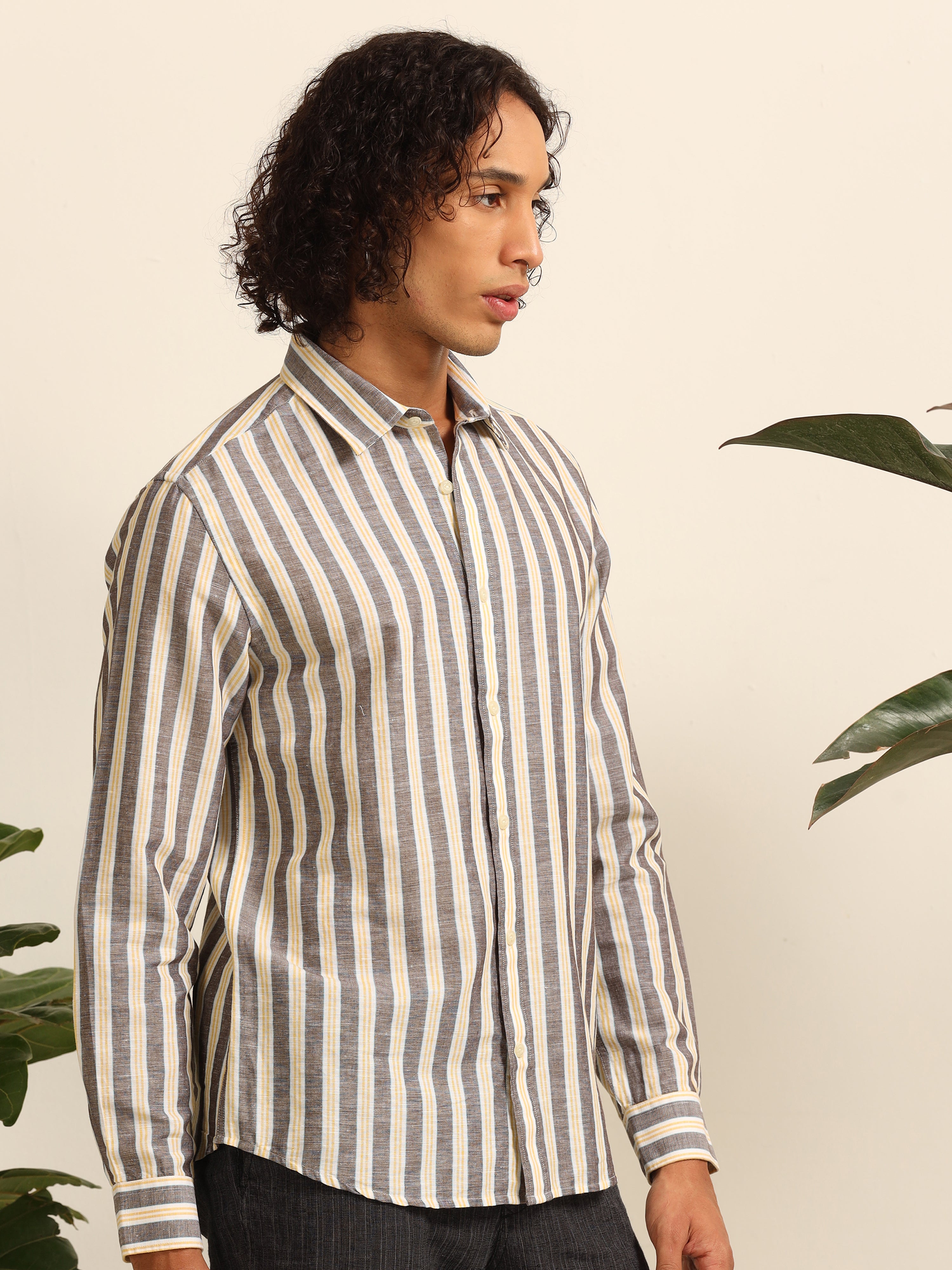 Classic Timeless 55% linen shirt