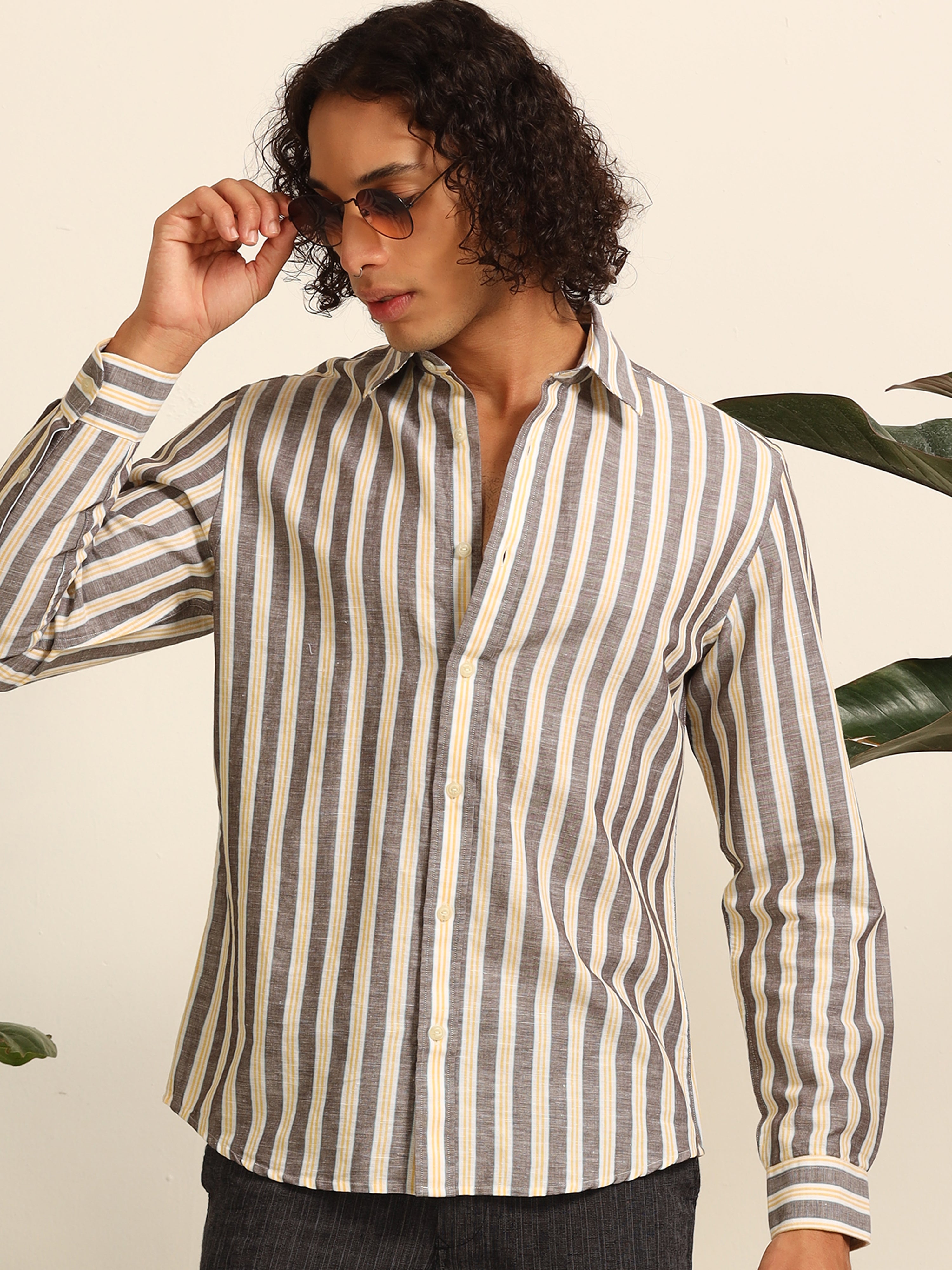 Classic Timeless 55% linen shirt