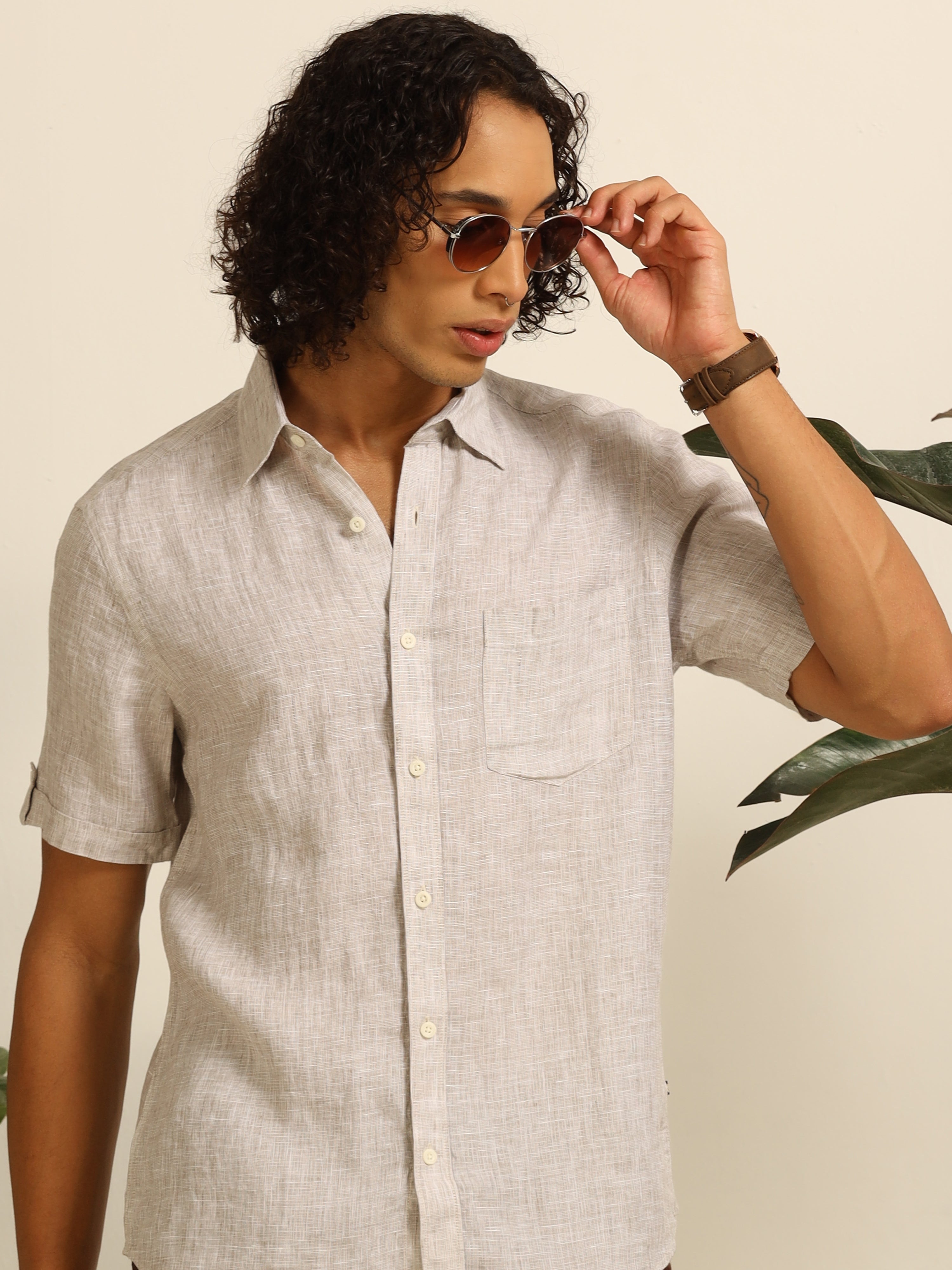 Cloud Cover 100% linen shirt