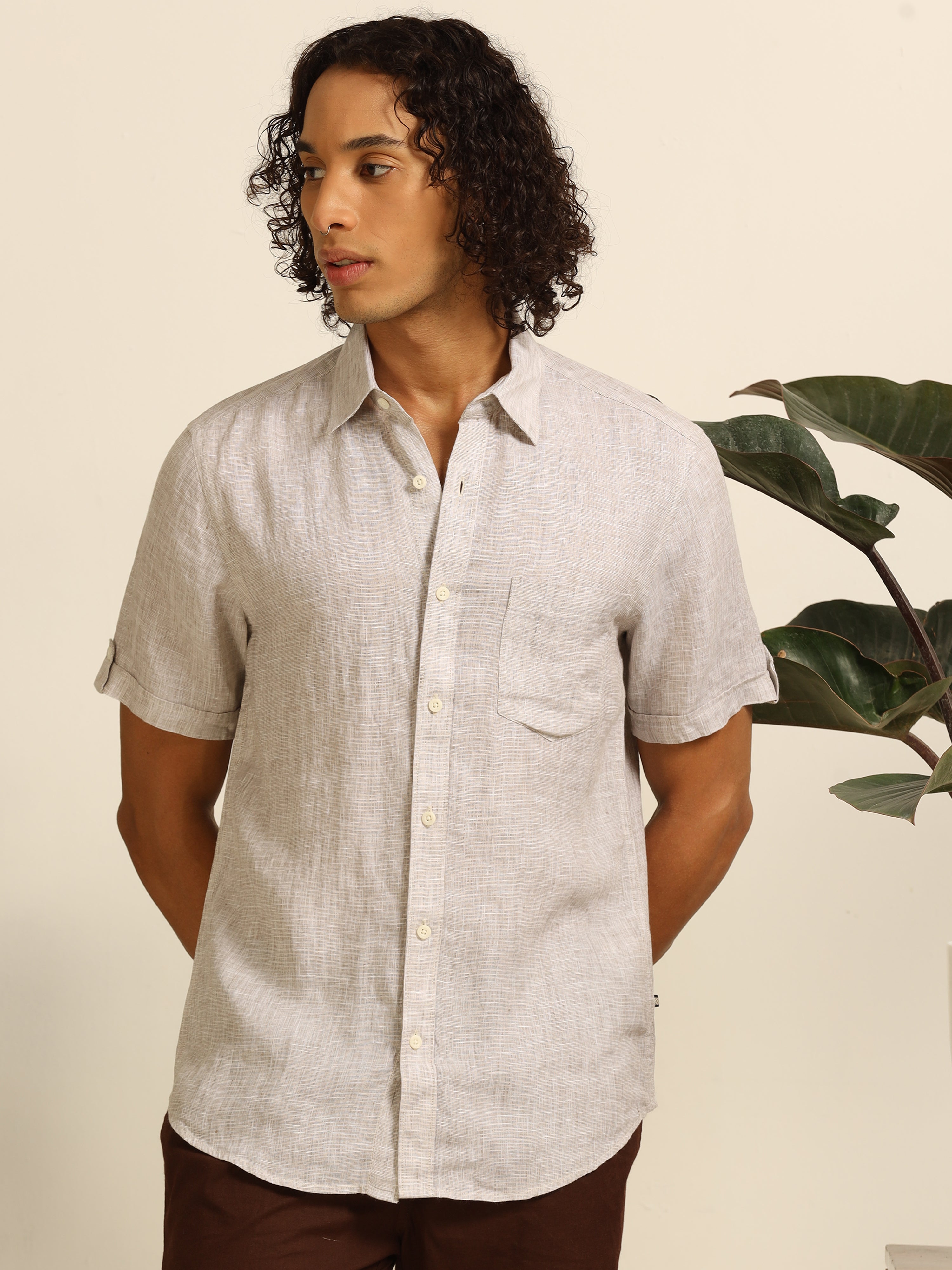 Cloud Cover 100% linen shirt