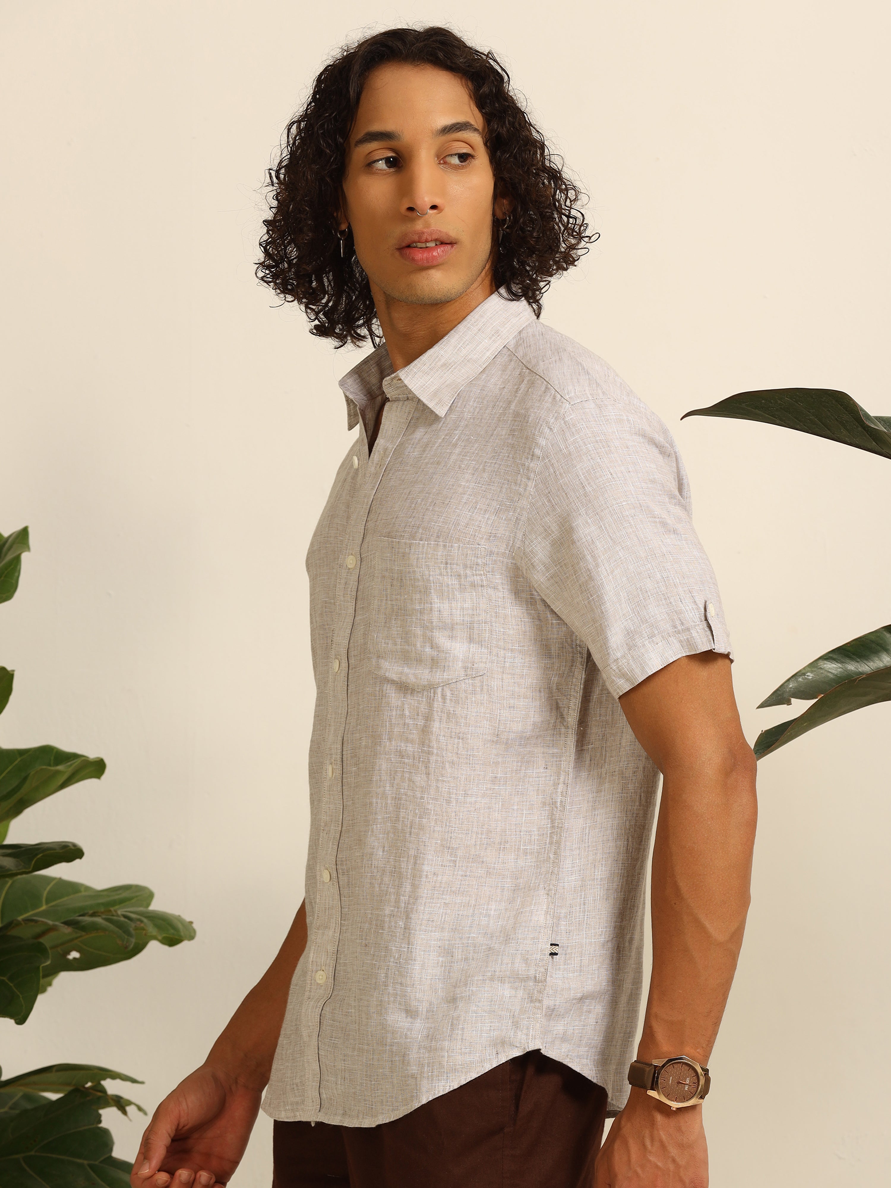 Cloud Cover 100% linen shirt