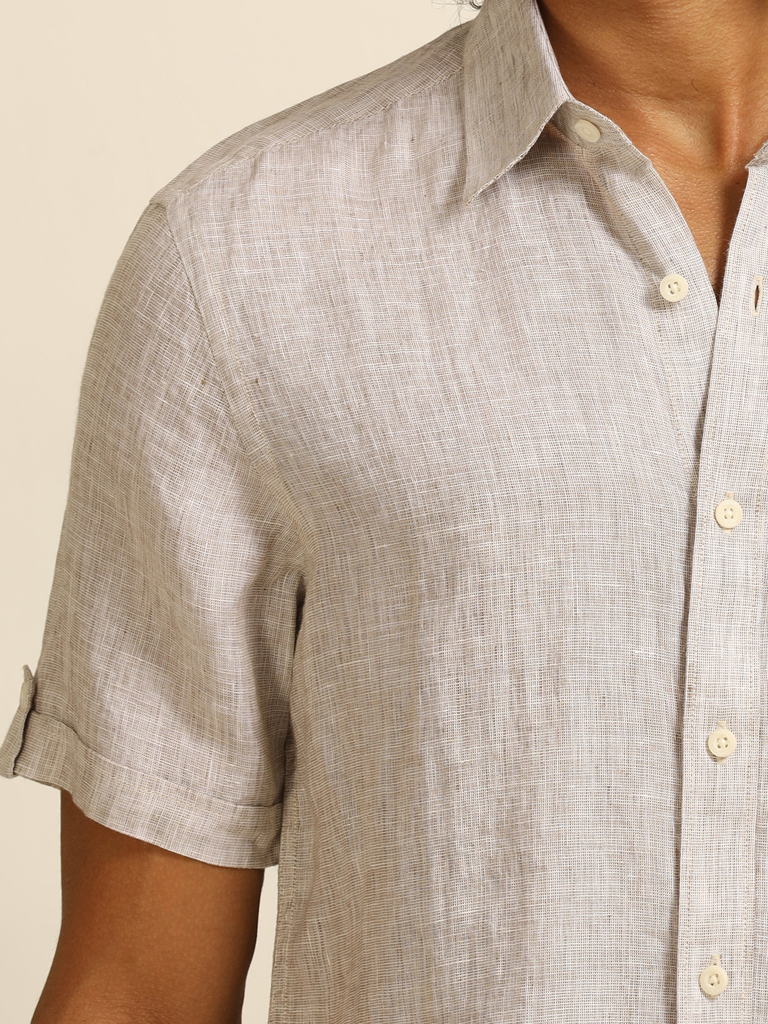 Cloud Cover 100% linen shirt