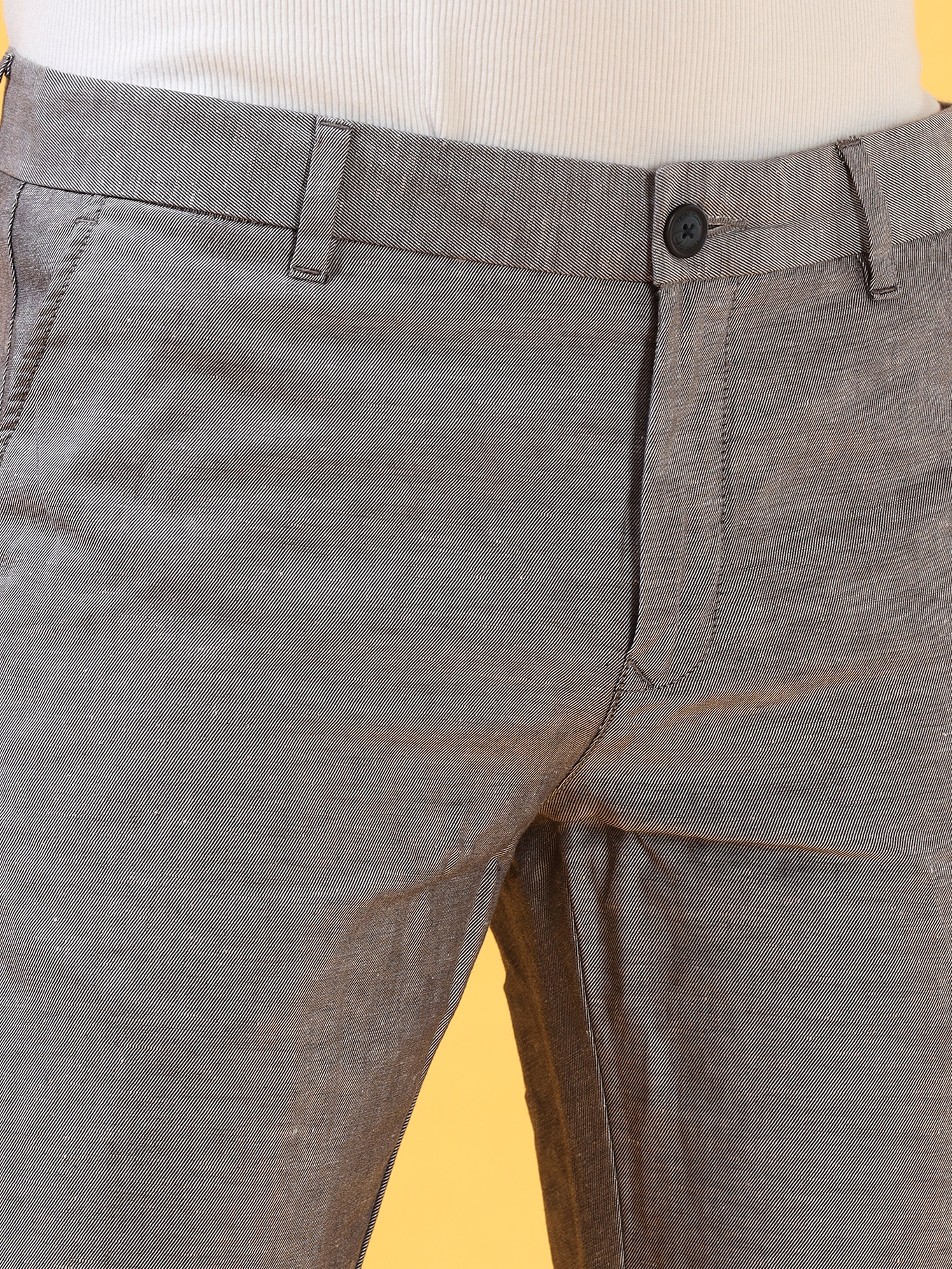 Shadow Grey Linen Pant