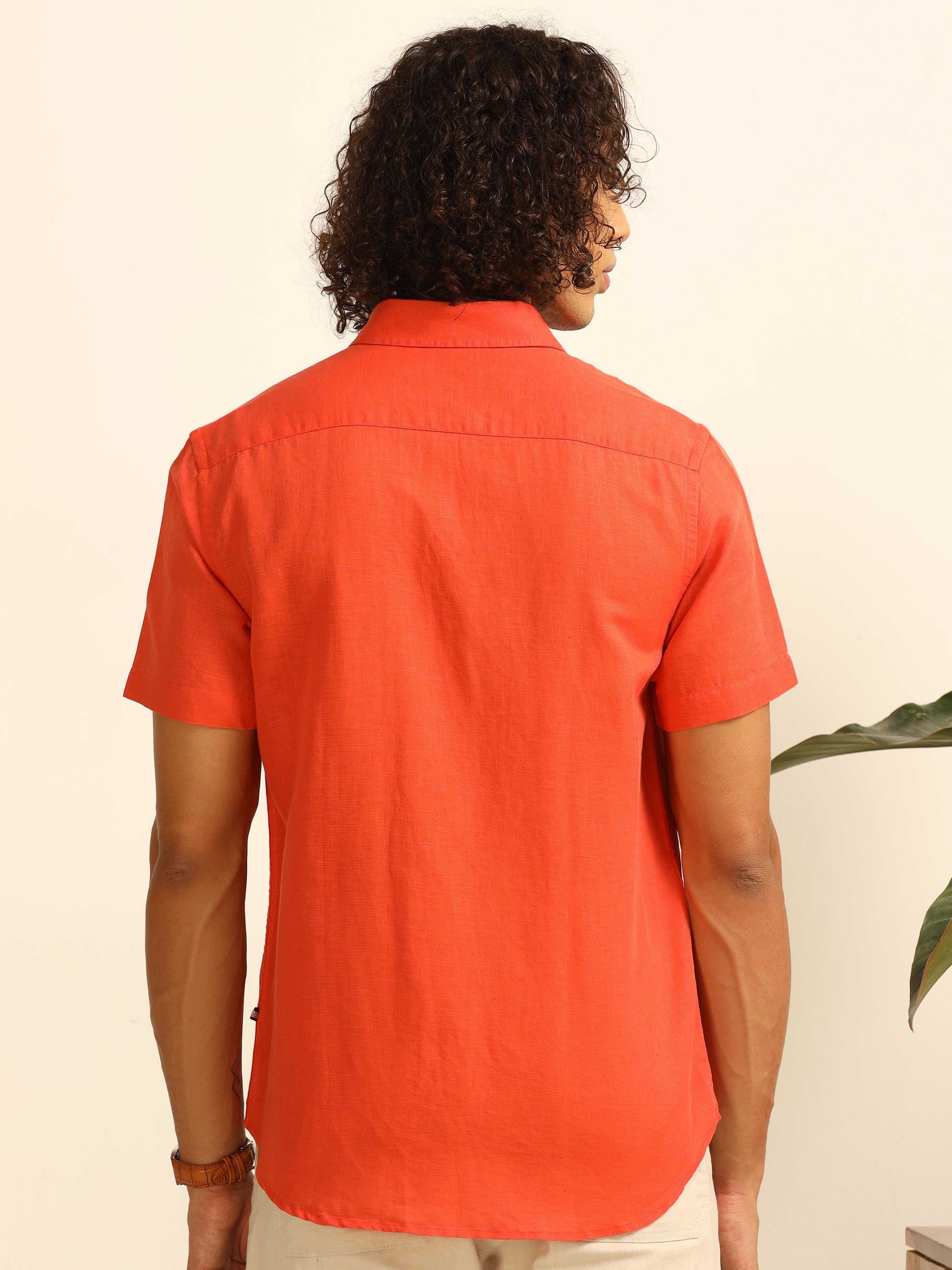 Autumn Ember  55% linen shirt