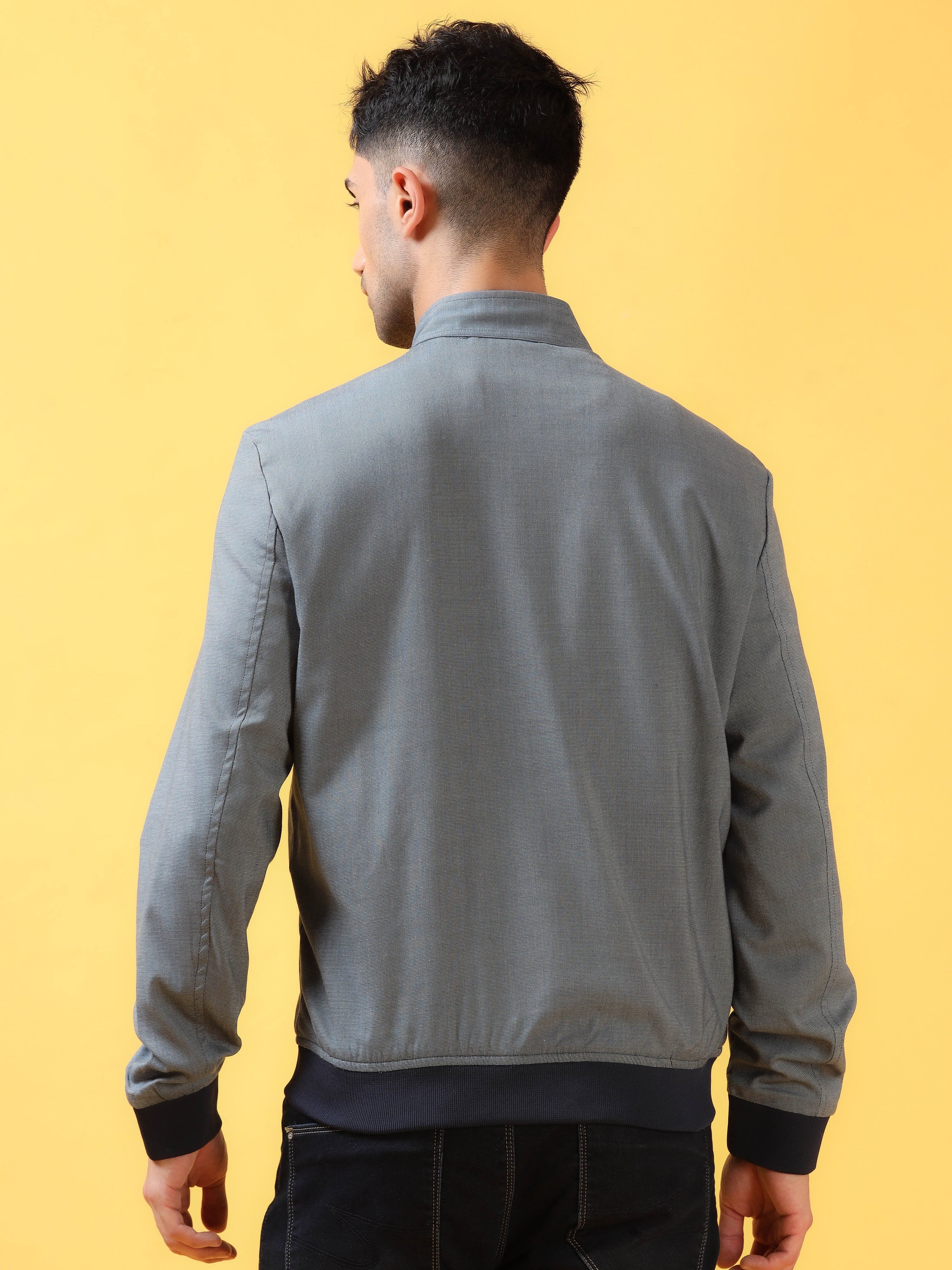 Dusty Grey Solid Bomber