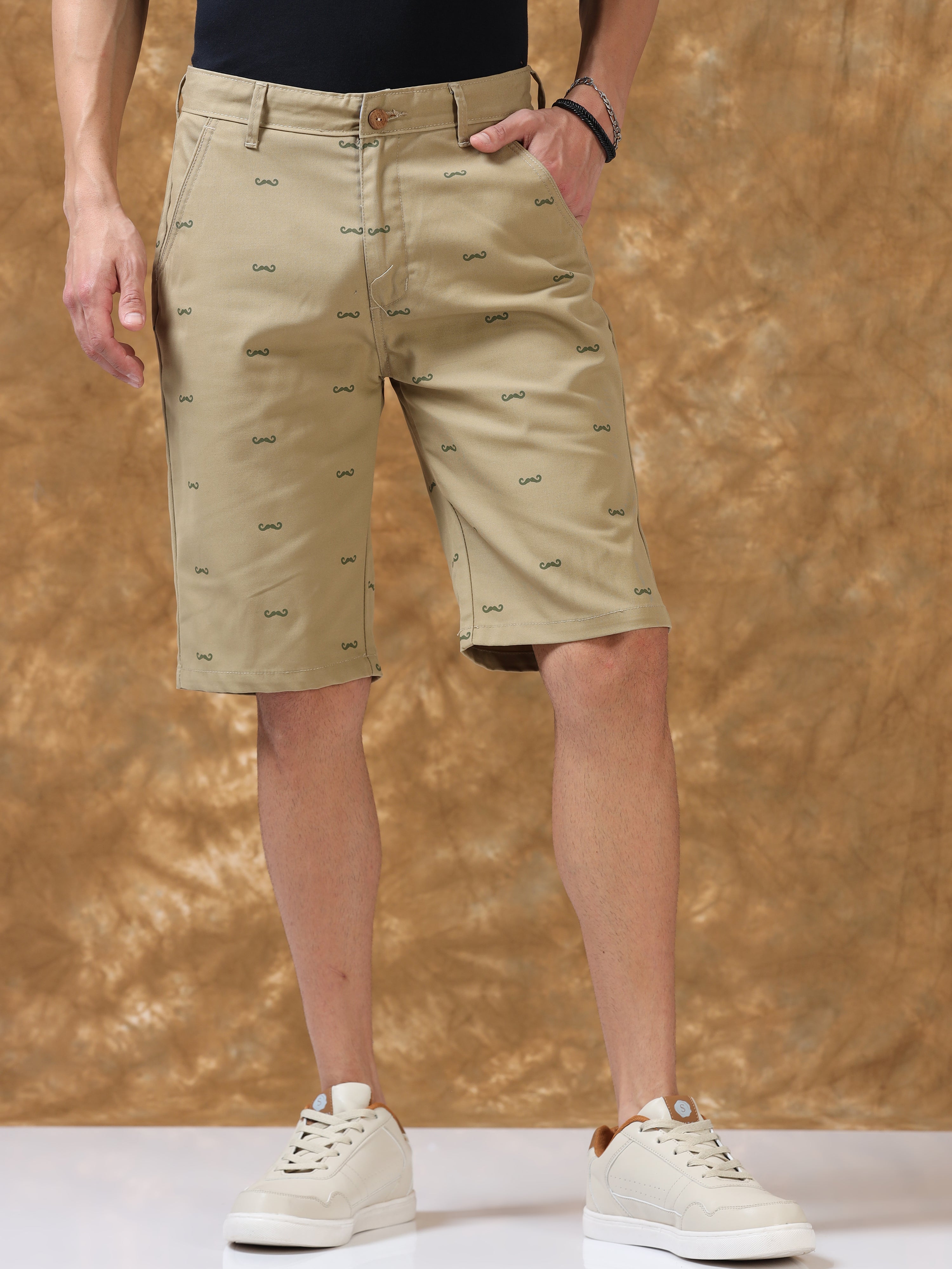 Soft Pear Green Shorts