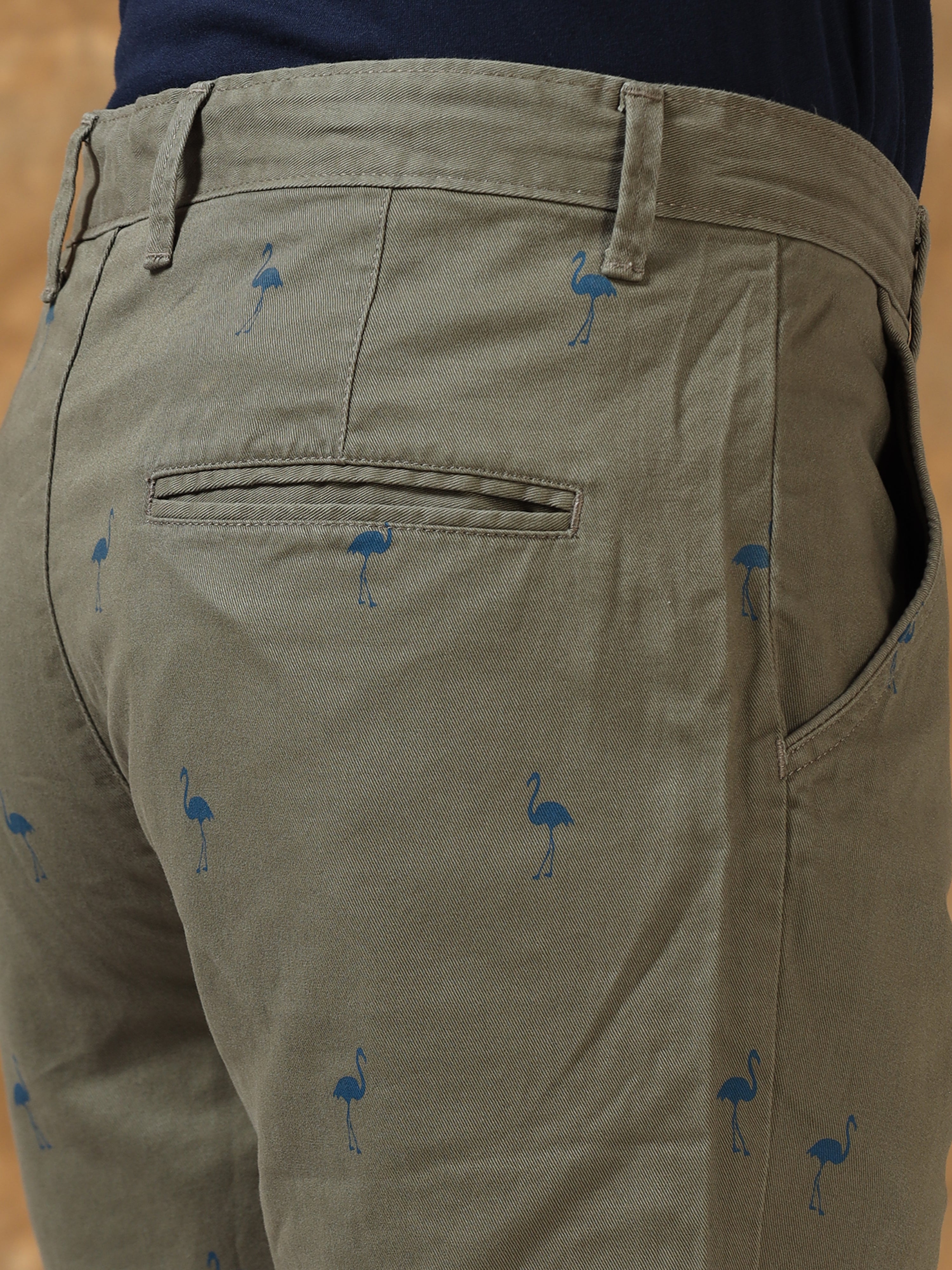 Versatile Olive Cotton Shorts