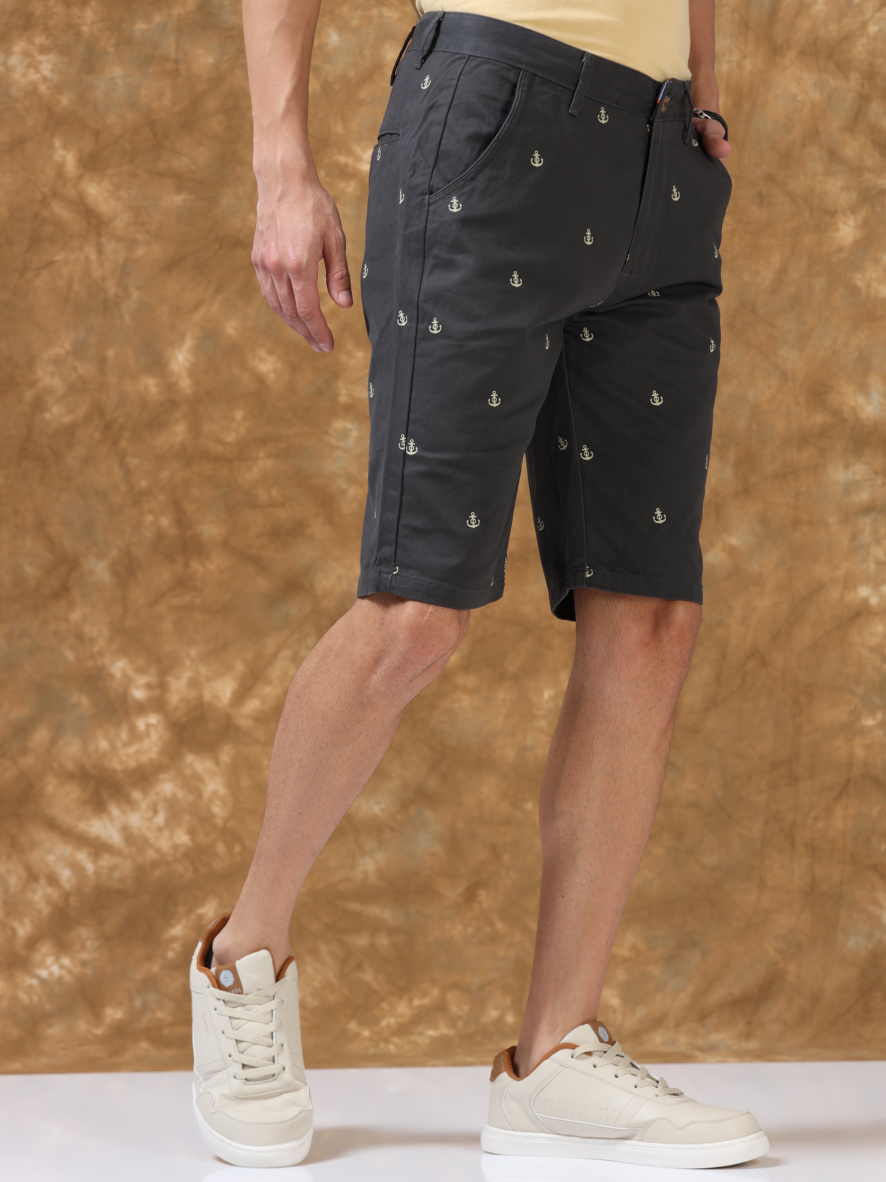 Sailor's Stylish Anchor Shorts