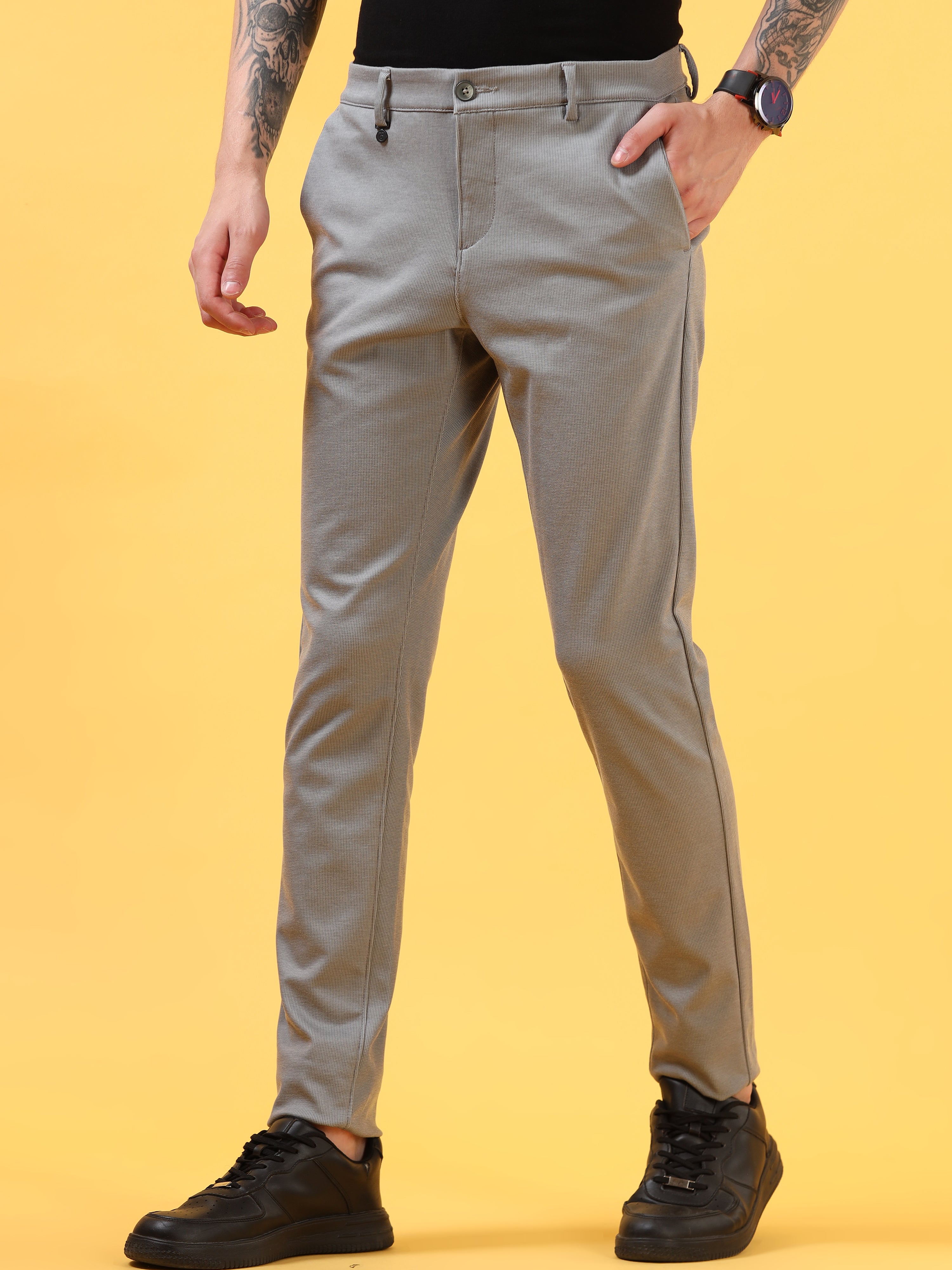 Charcoal Grey - All Day Trousers