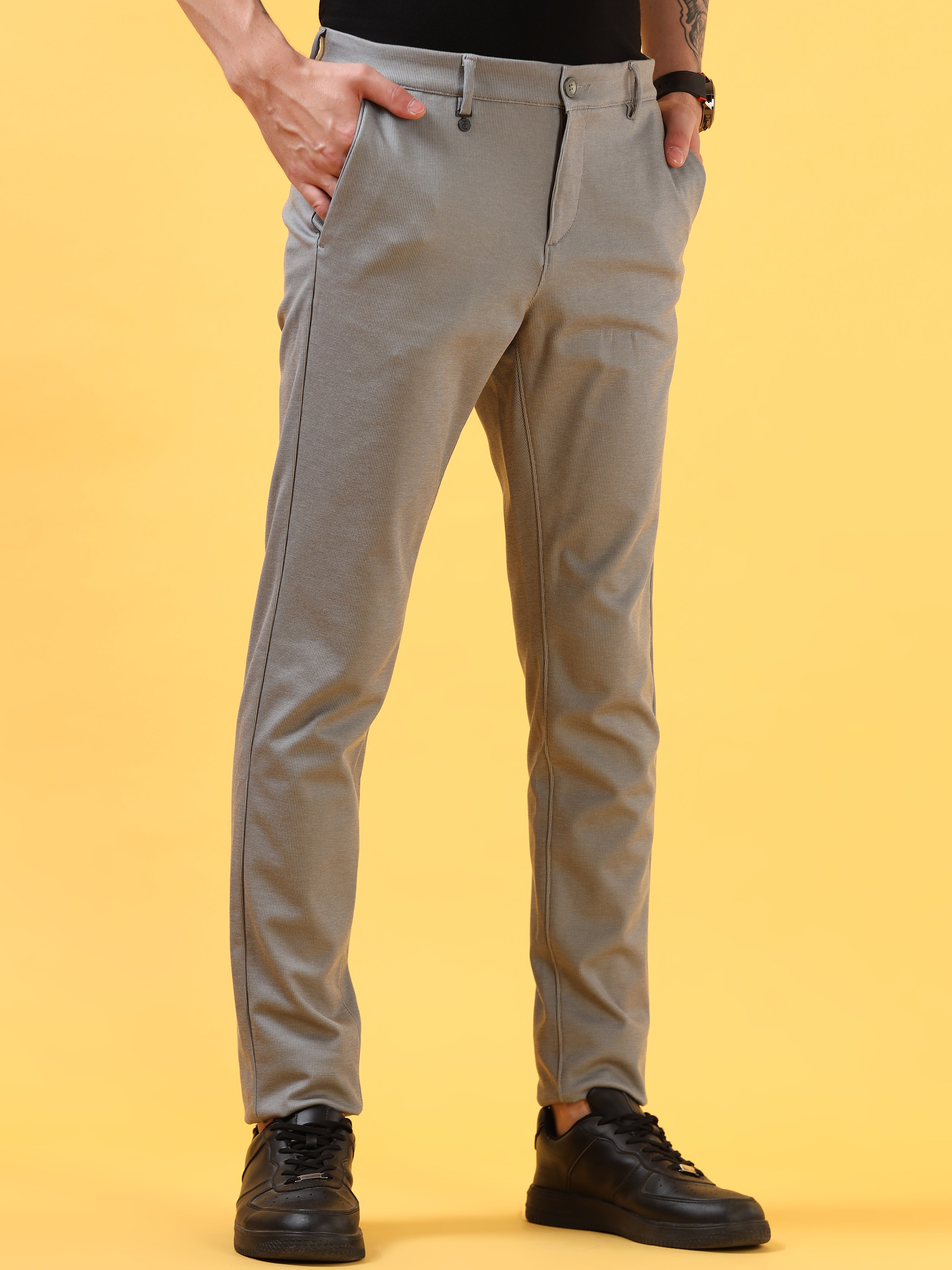 Charcoal Grey - All Day Trousers