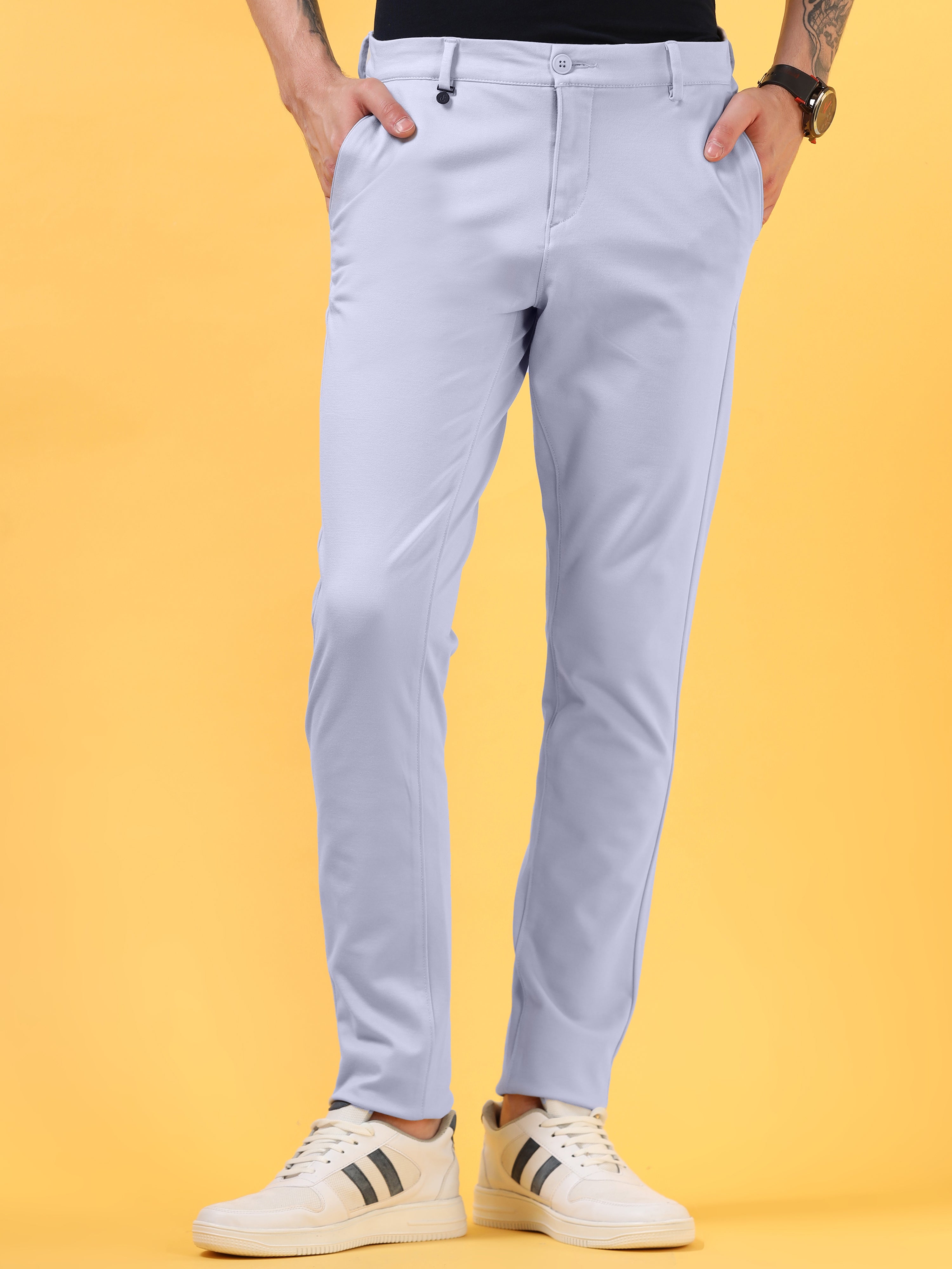 Powder Blue -  All Day trousers