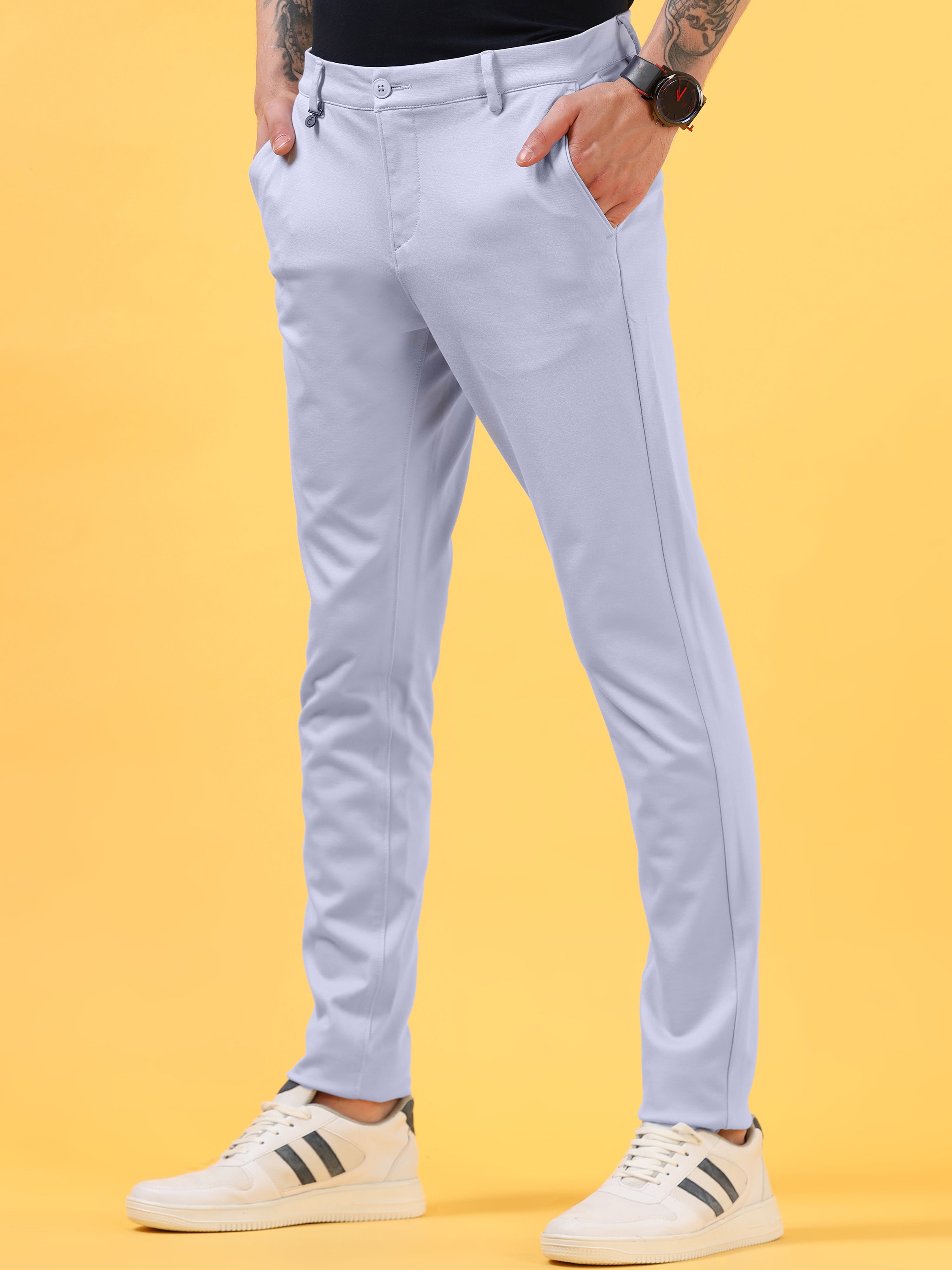 Powder Blue -  All Day trousers