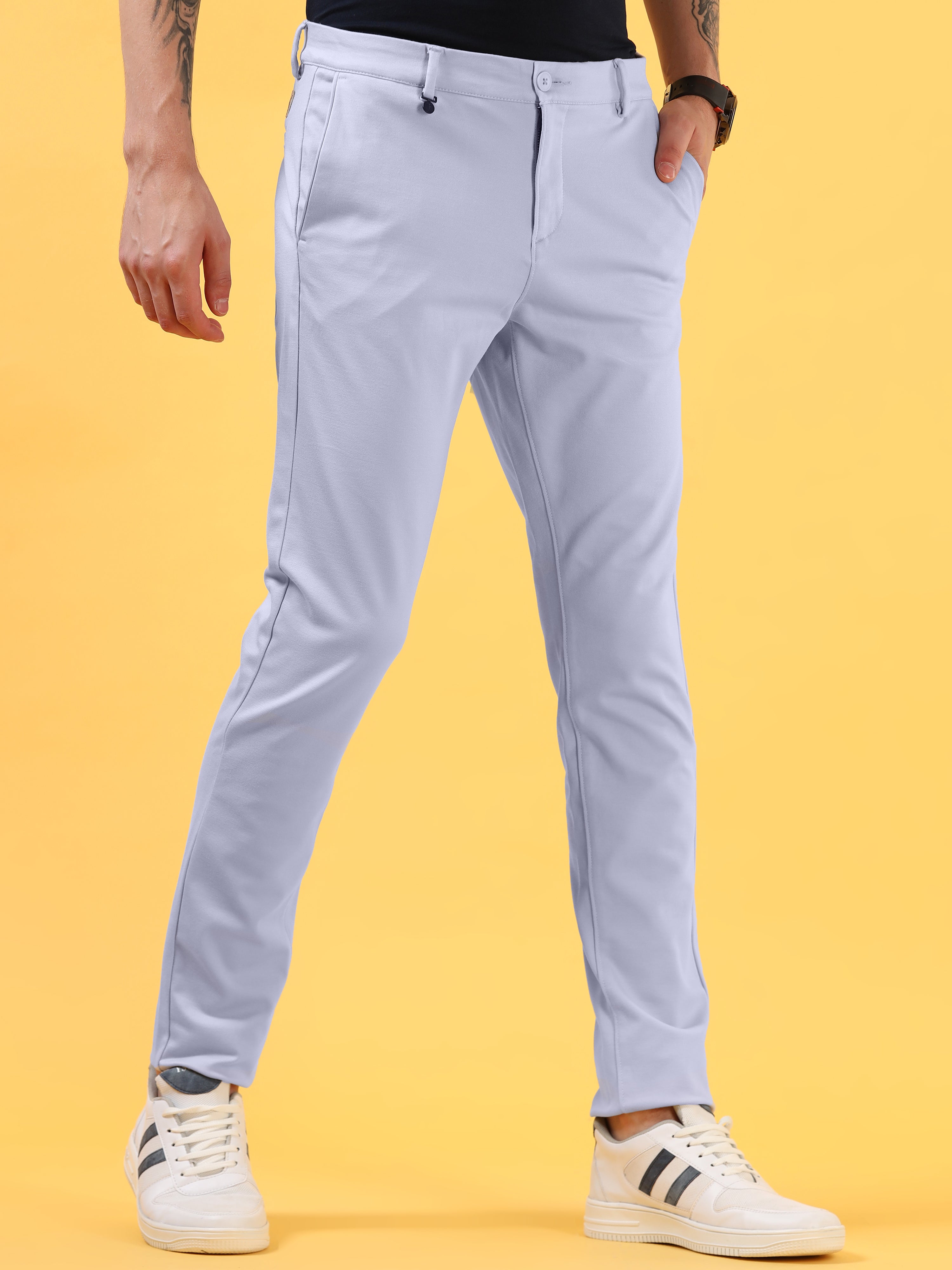 Powder Blue -  All Day trousers