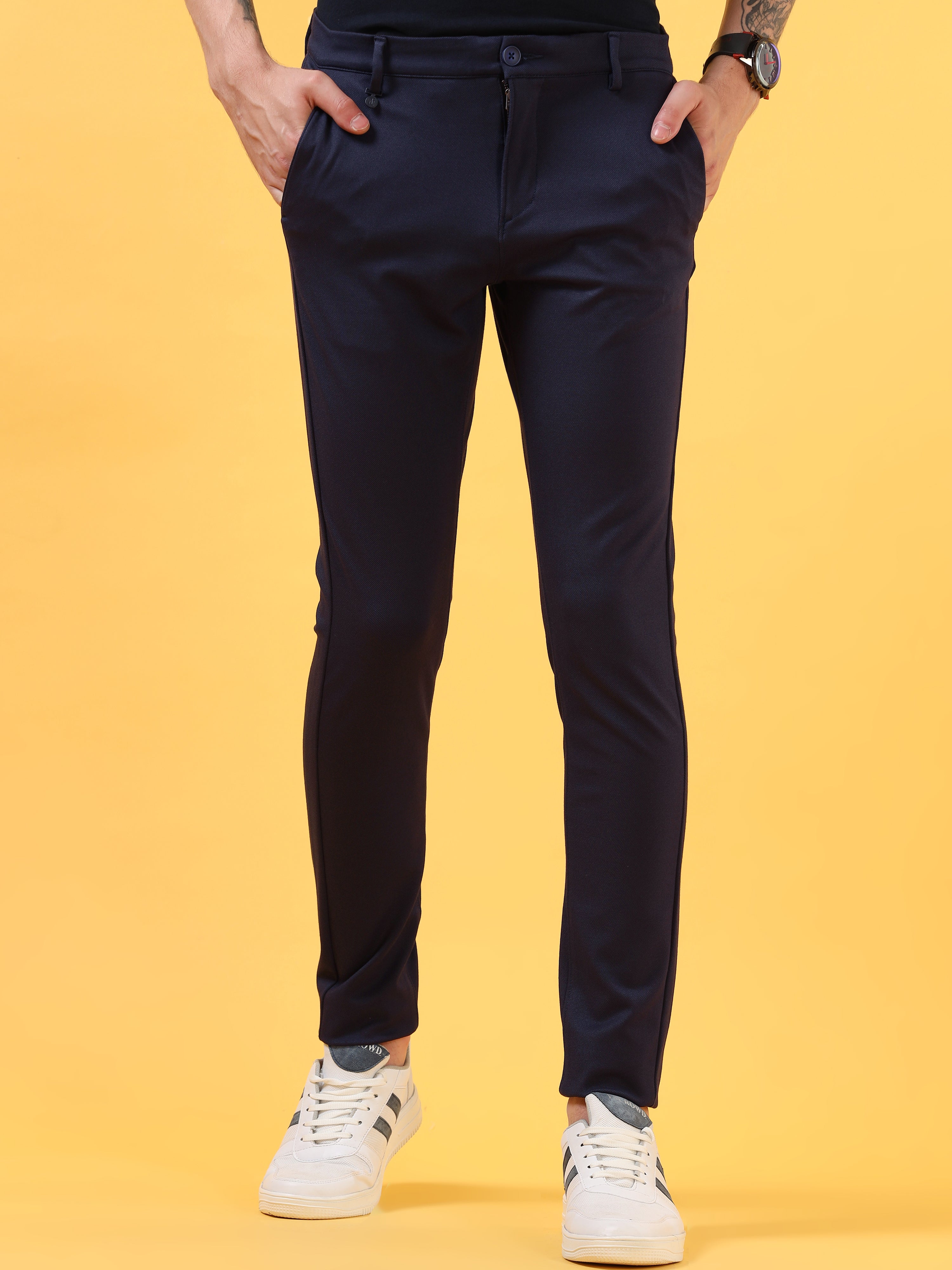 True Navy - All Day Trouser