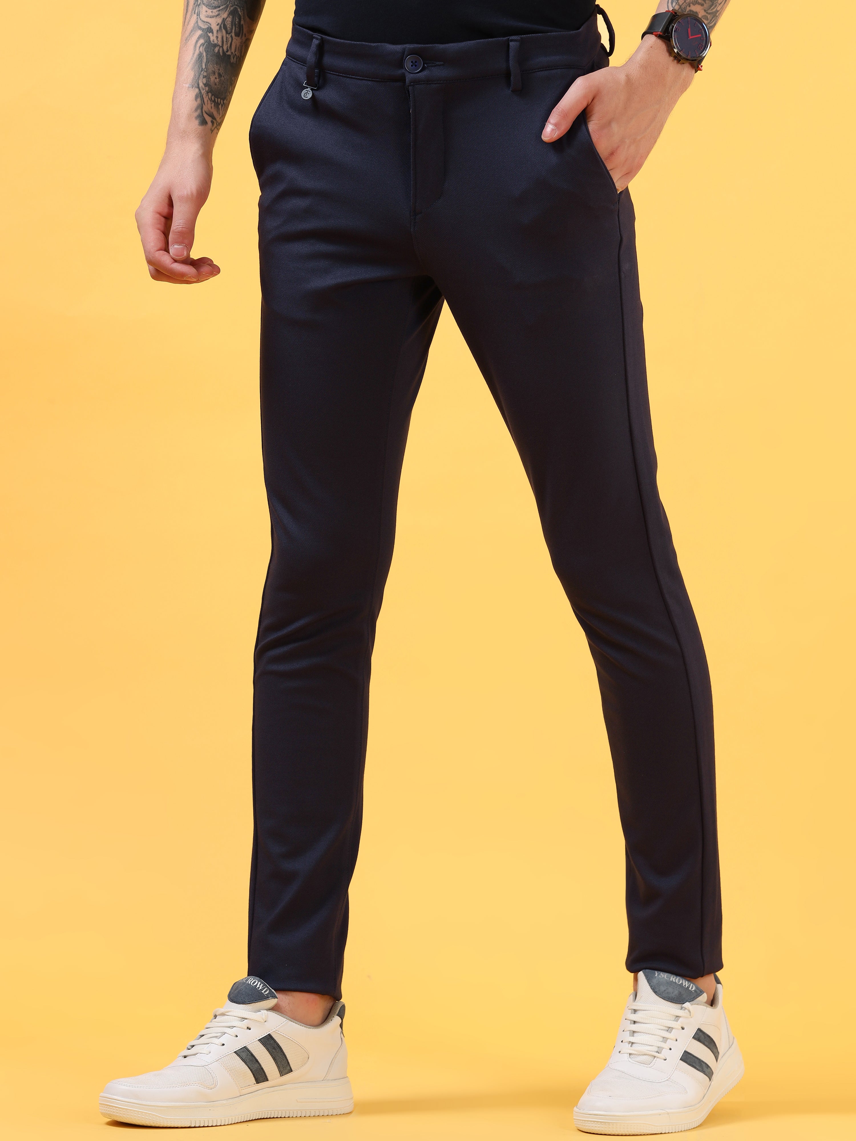 True Navy - All Day Trouser