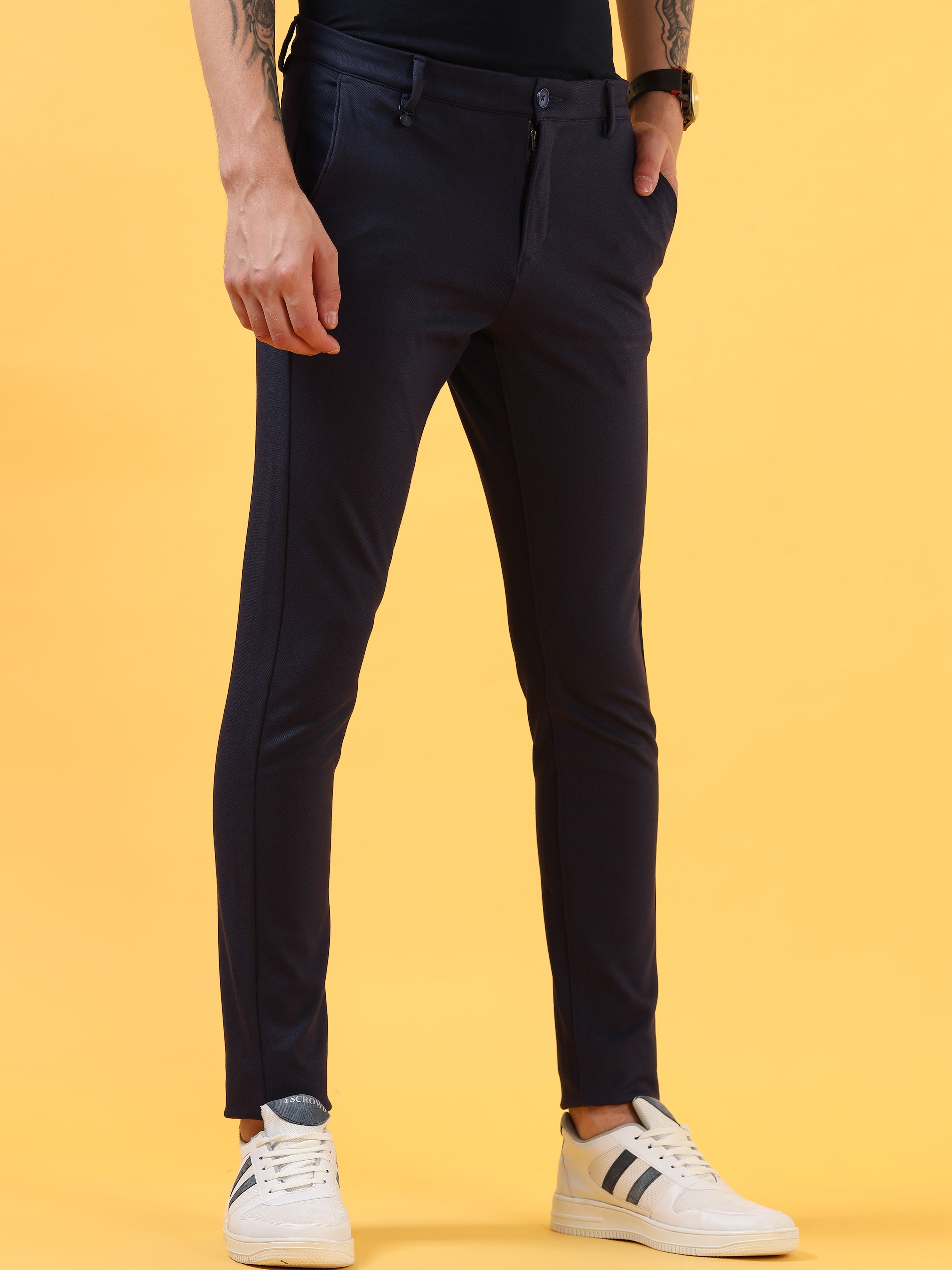 True Navy - All Day Trouser