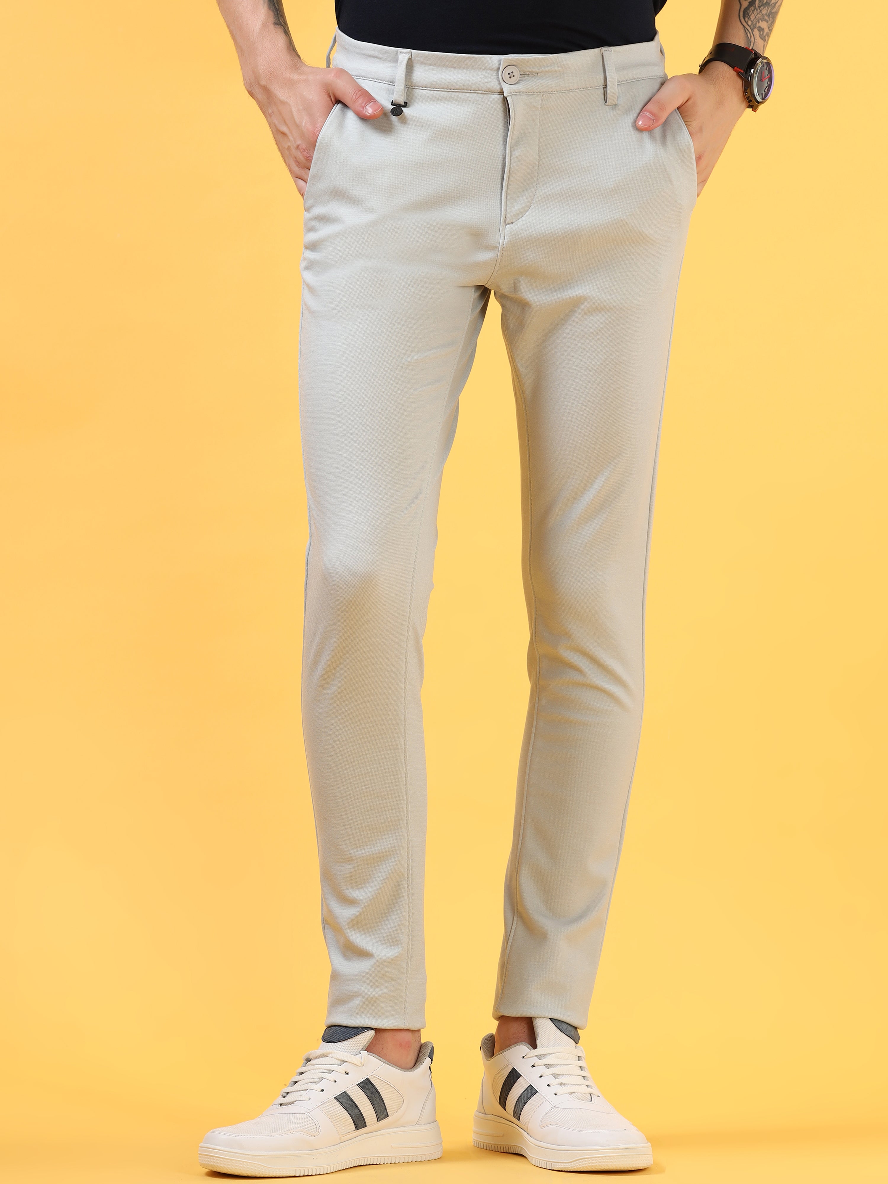 Steel Grey - All Day Trousers