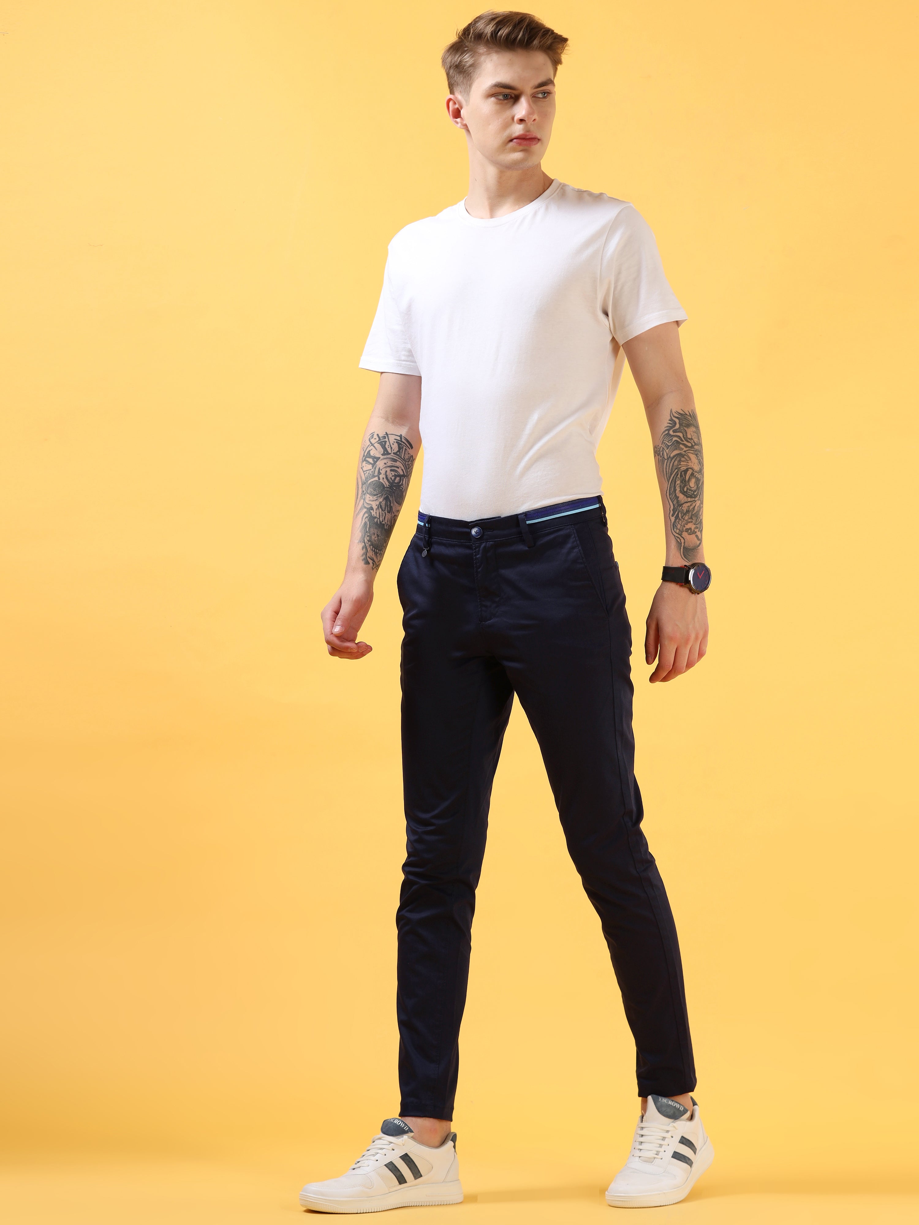 Easy Breeze Navy Trouser