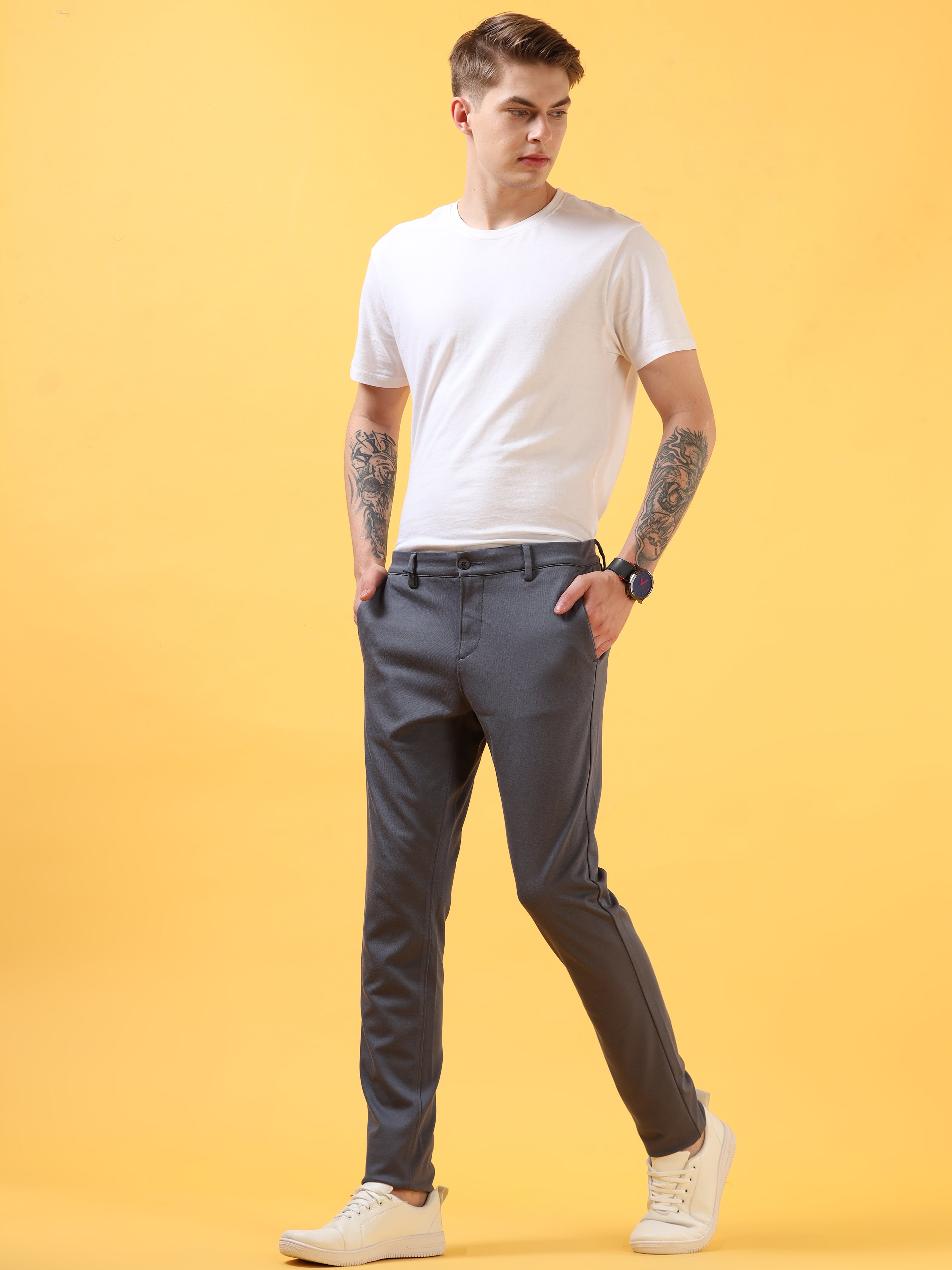 Carbon Grey - All Day Trousers