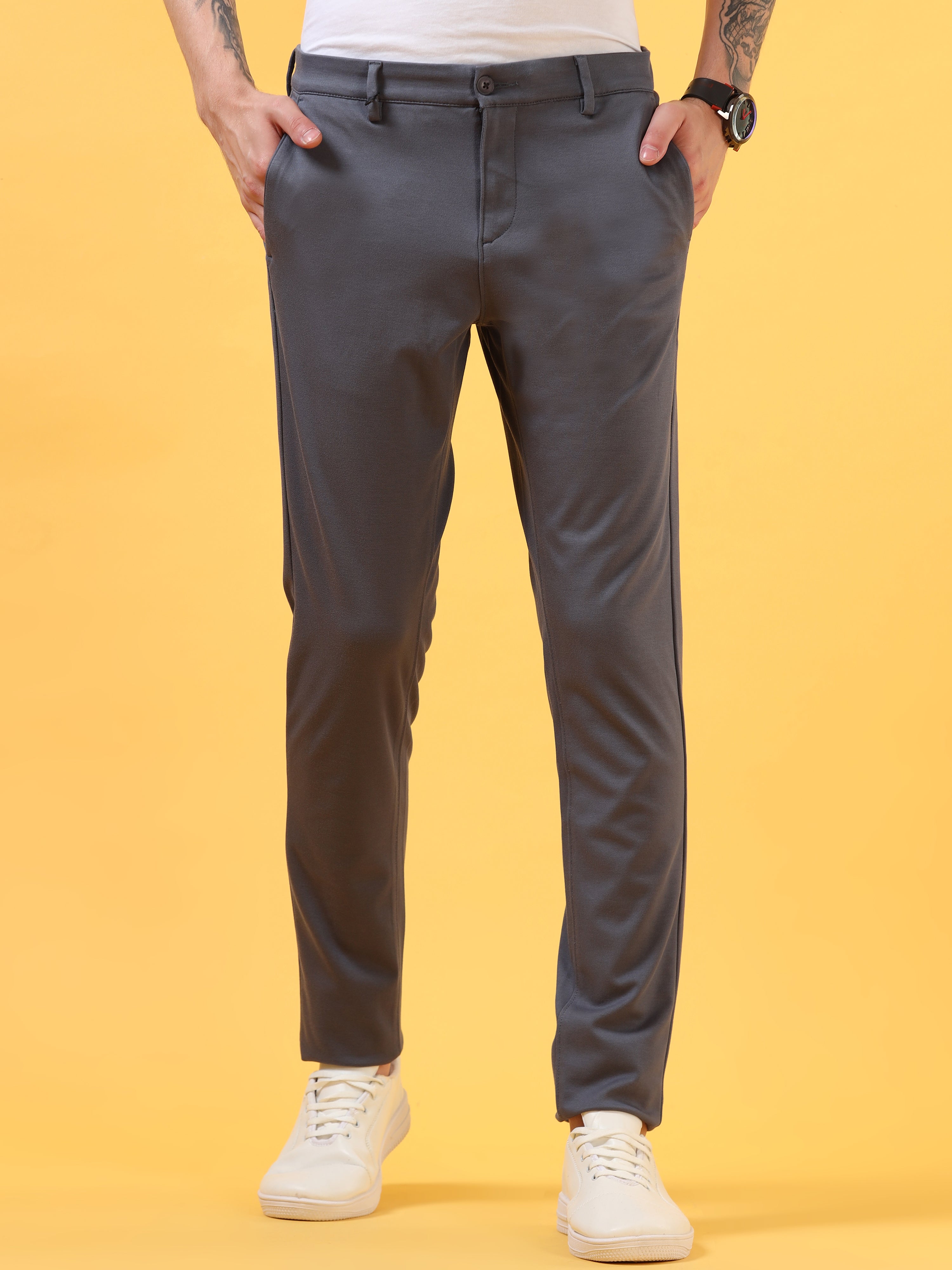 Carbon Grey - All Day Trousers