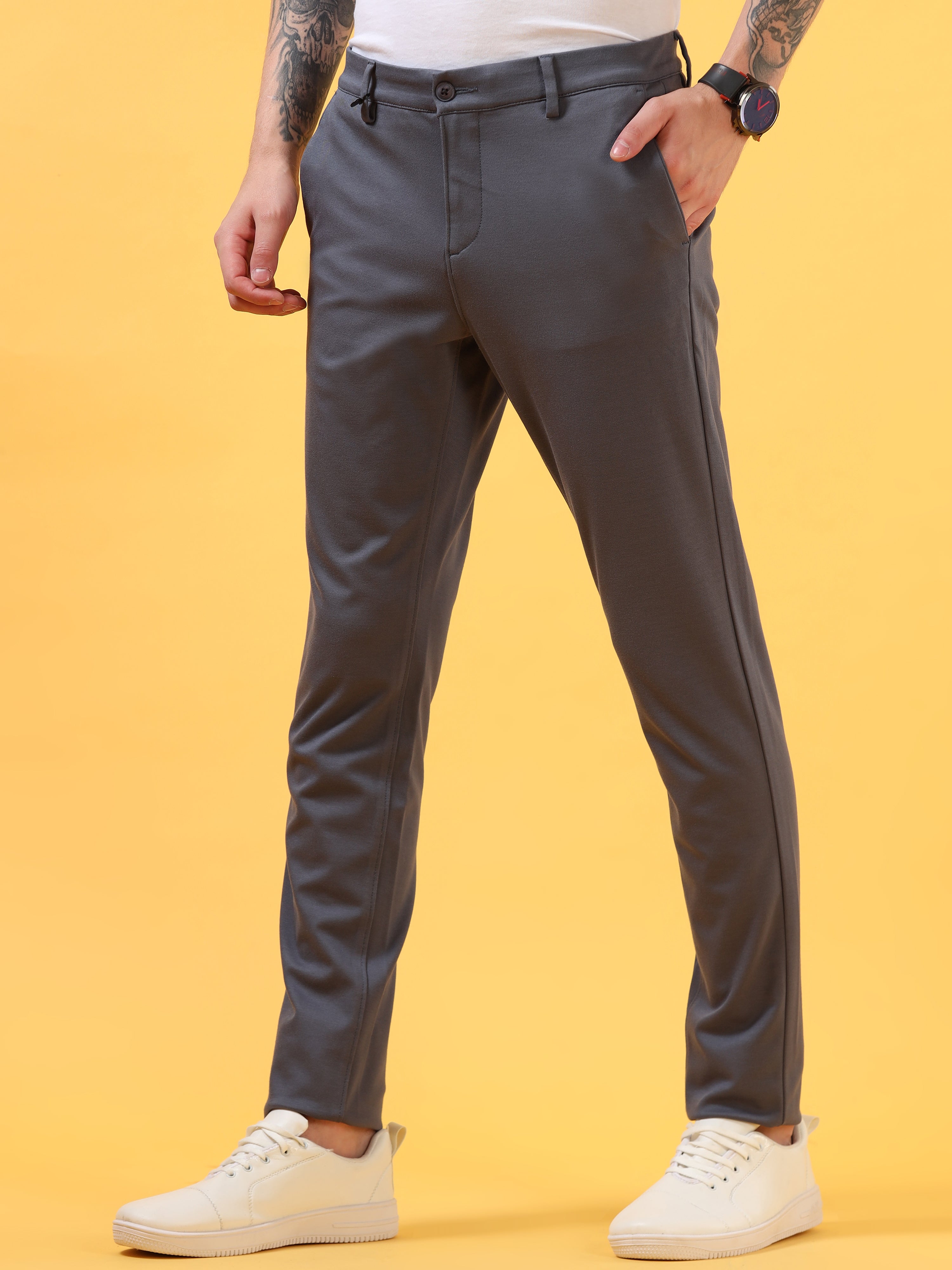 Carbon Grey - All Day Trousers