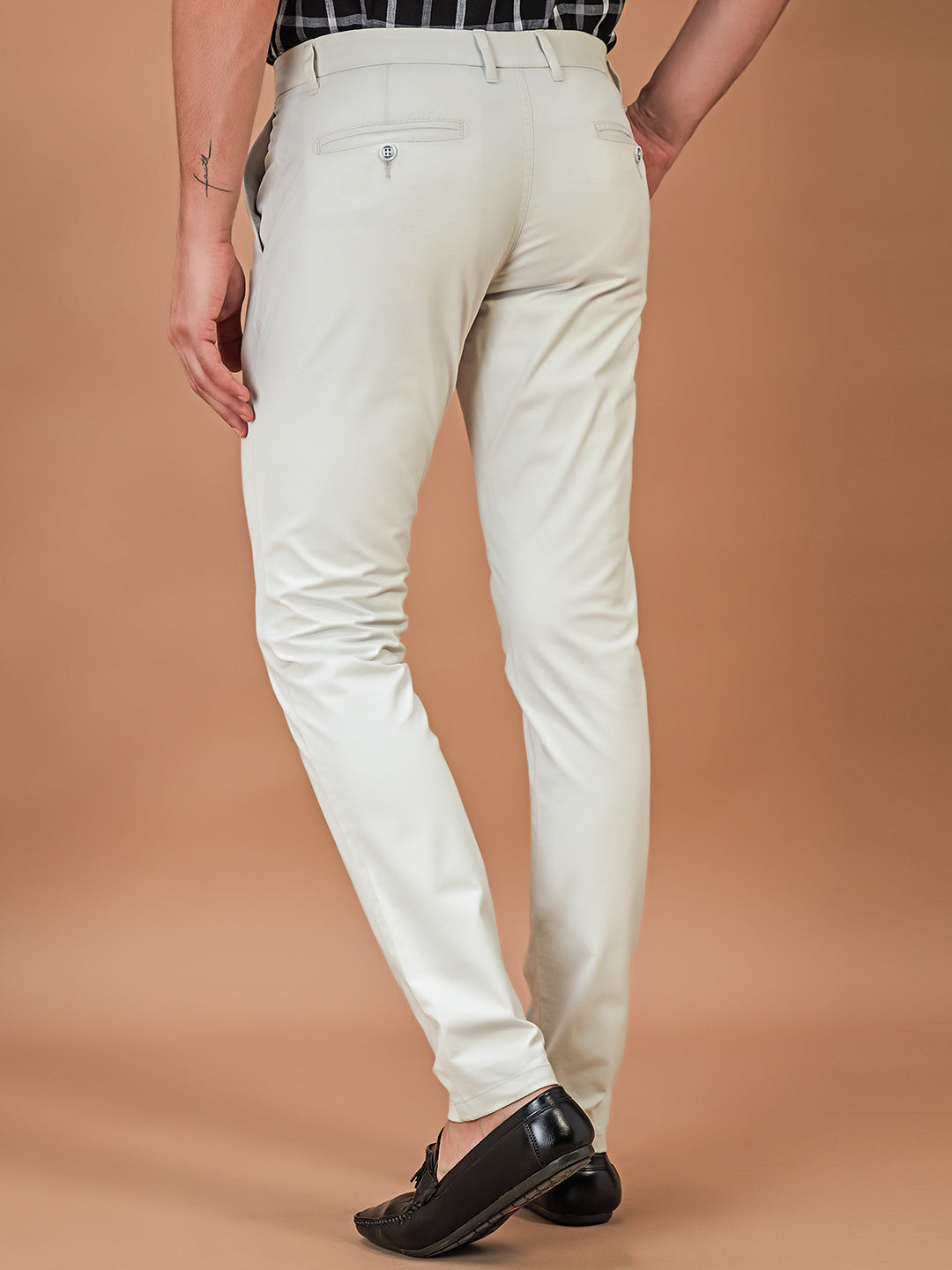 Wishful White : Tailor Fit Chinos