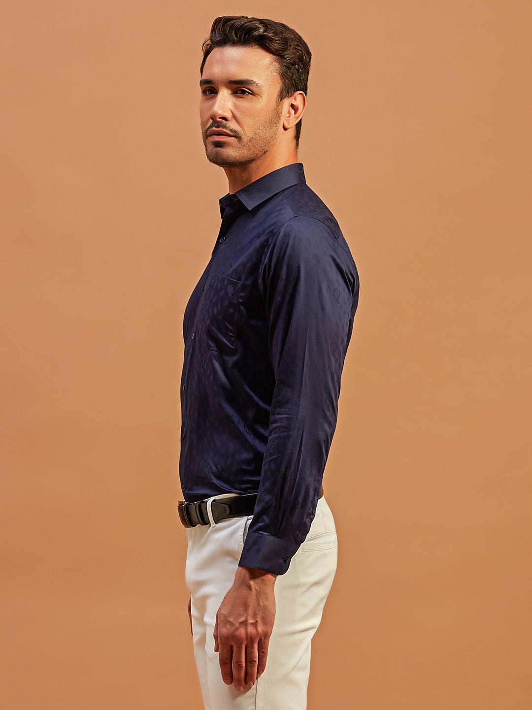 Noble Navy - 100% Cotton Officewear