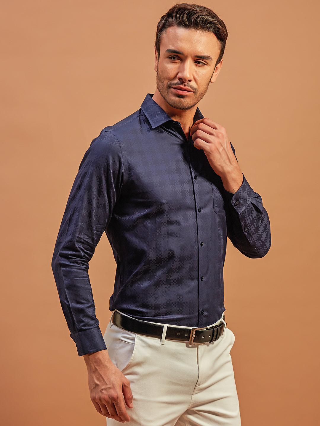 Nifty Navy - 100% Cotton Officewear