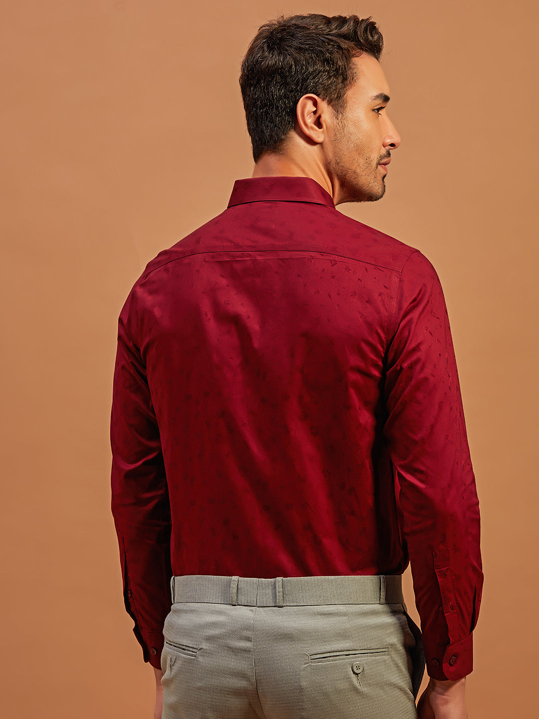 Mature Maroon - 100% Cotton Officewear