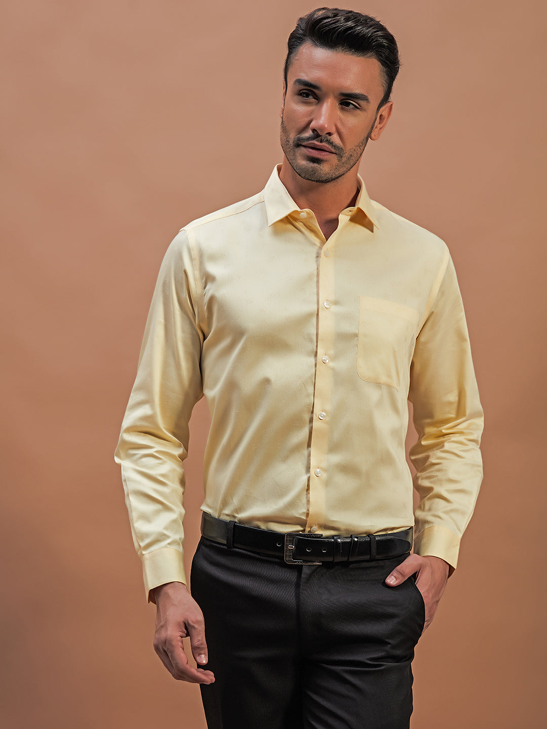 Gleaming Yellow - 100% Cotton Officewear
